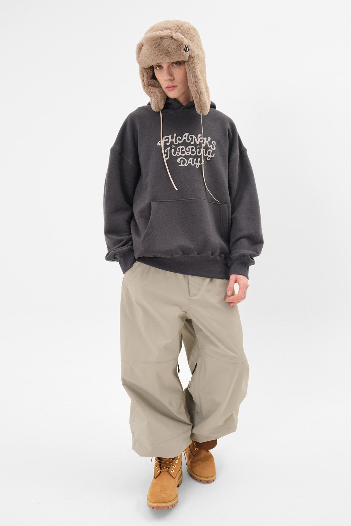[INVITED] TJD HOODIE CHARCOAL