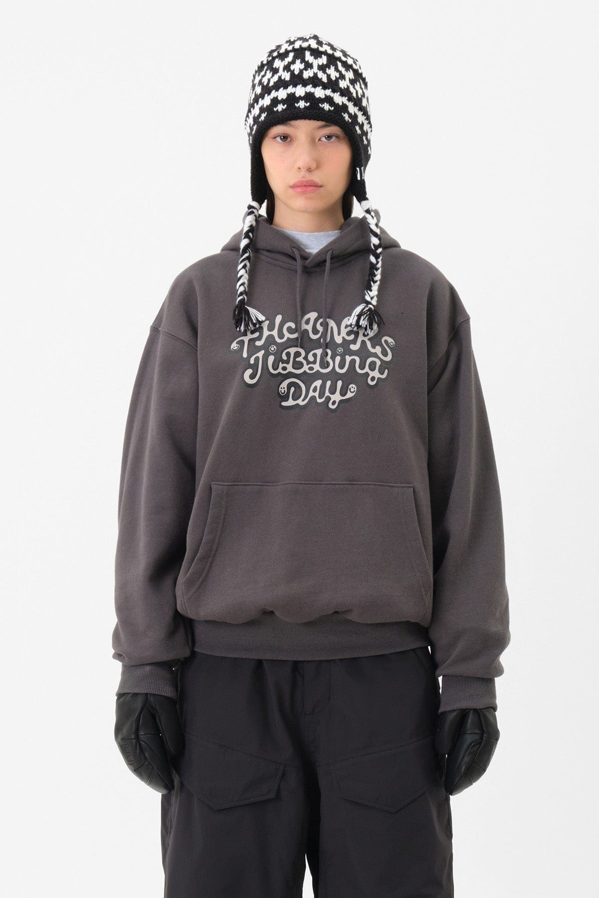 [INVITED] TJD HOODIE CHARCOAL