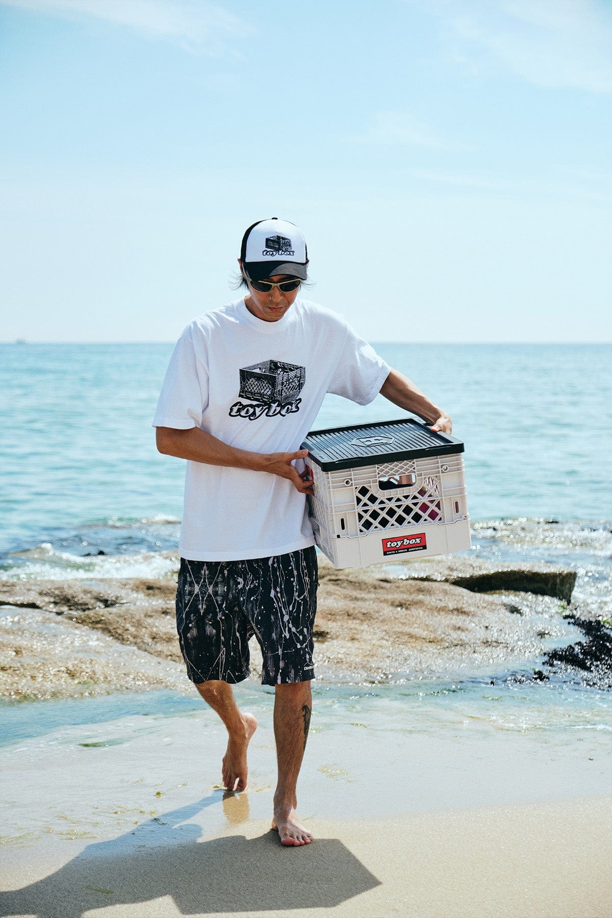 [INVITED] TOYBOX (DIMITO x HIBROW) SSV GD 6.5OZ TEE WHITE
