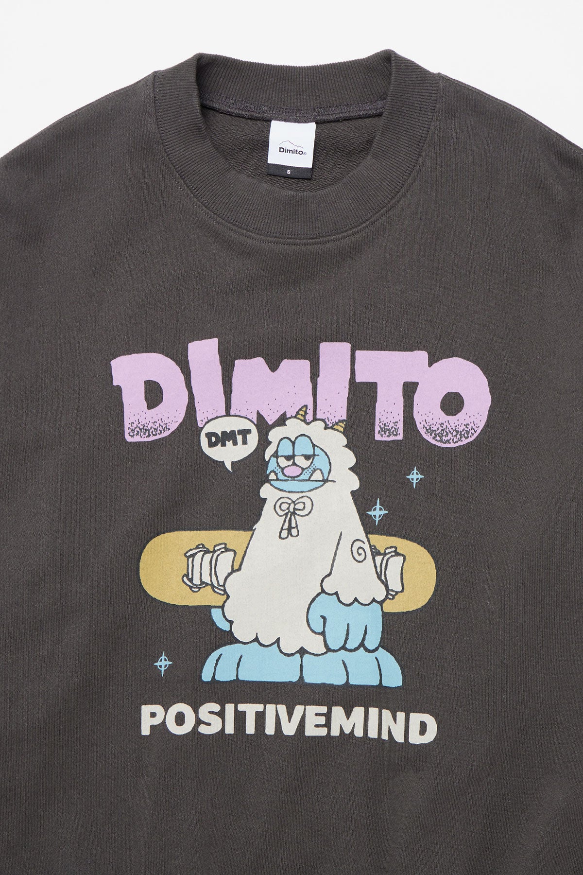 VERT TURRI SWEATSHIRT CHARCOAL