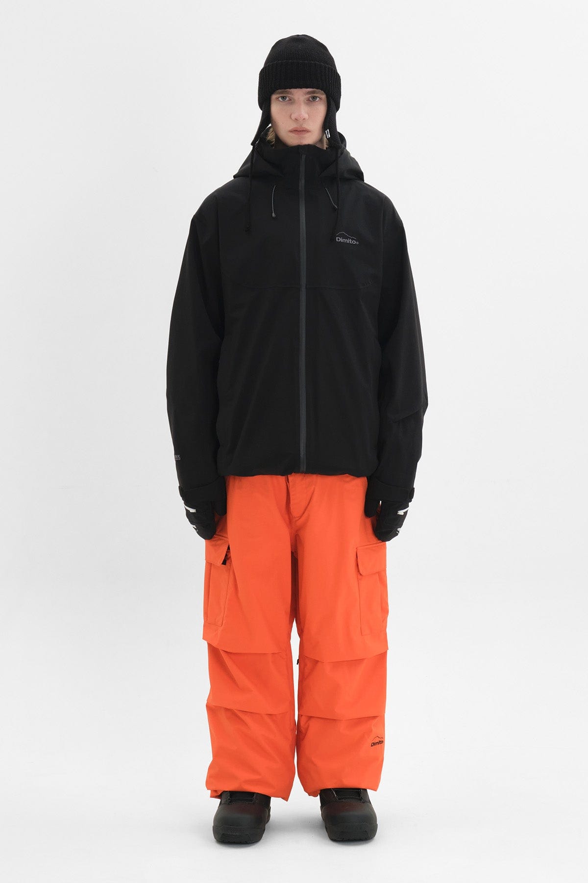 [INVITED] VARIANT OG PANTS ORANGE (Relaxed Fit)