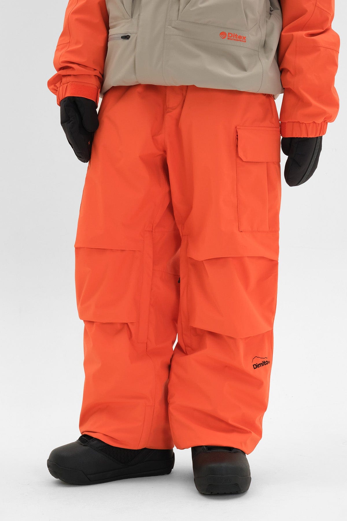 [INVITED] VARIANT OG PANTS ORANGE (Relaxed Fit)
