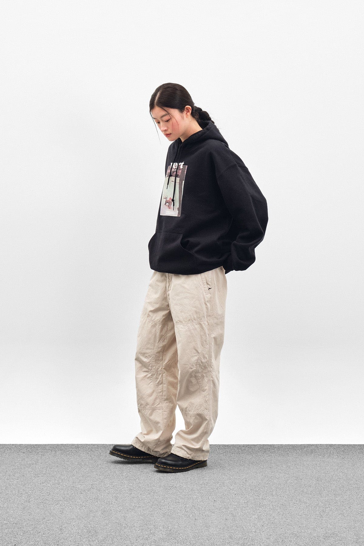 [INVITED] VERT MT HOODIE BLACK