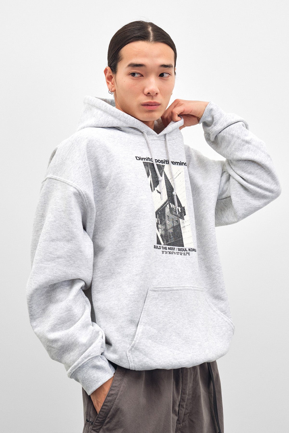 [INVITED] VERT SEOUL HOODIE ASH