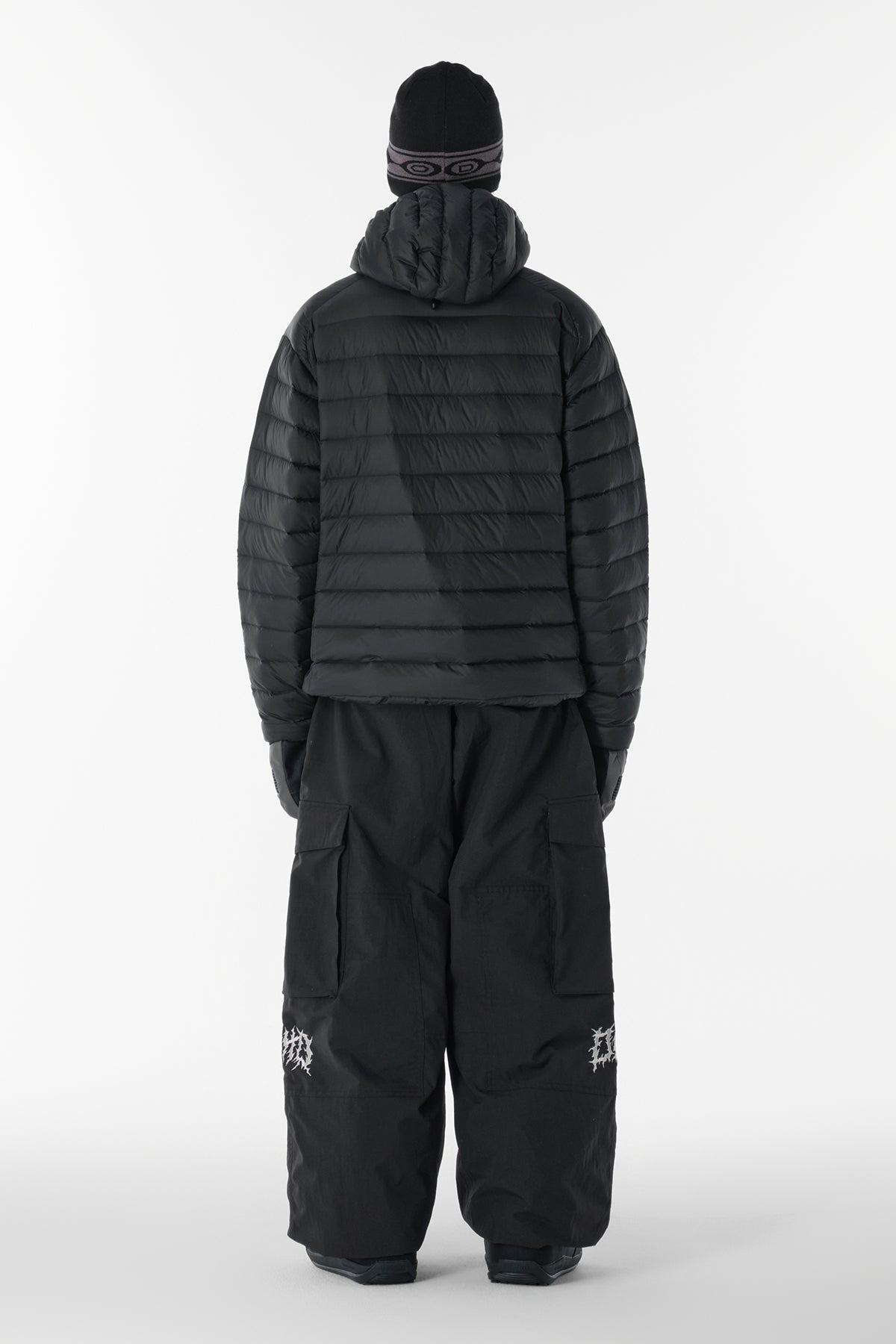 VERT VOLT CARGO BIG PANTS (WIDE FIT LV.1) BLACK