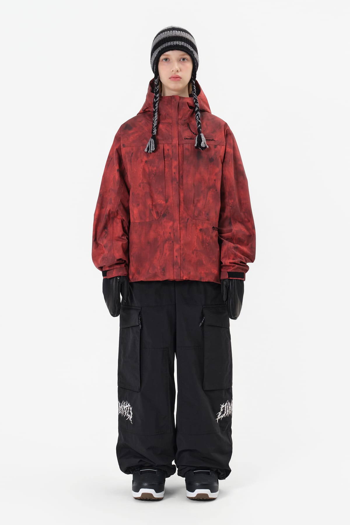 VOLT CARGO BIG PANTS (WIDE FIT LV.1) BLACK 6