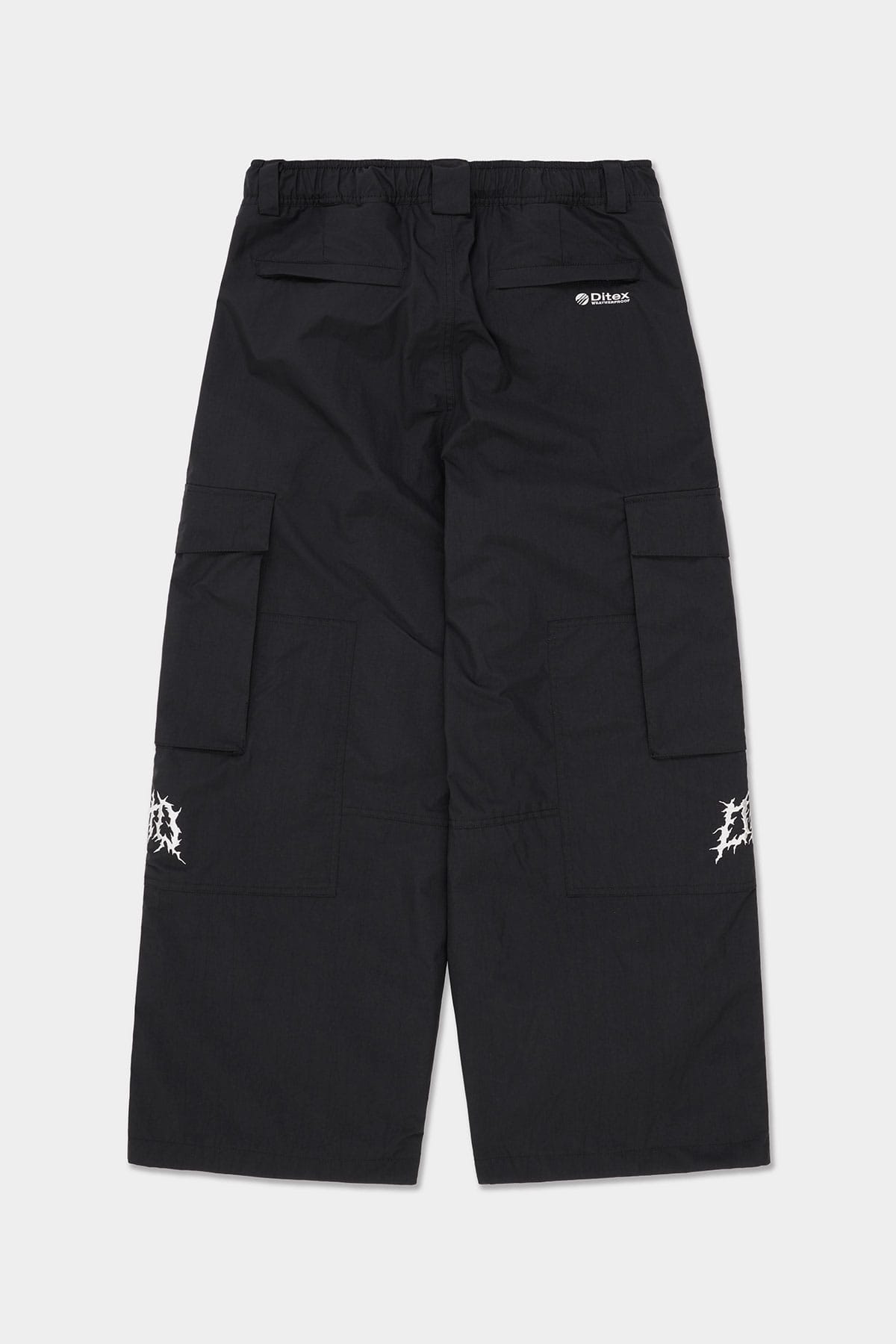 VOLT CARGO BIG PANTS (WIDE FIT LV.1) BLACK 3