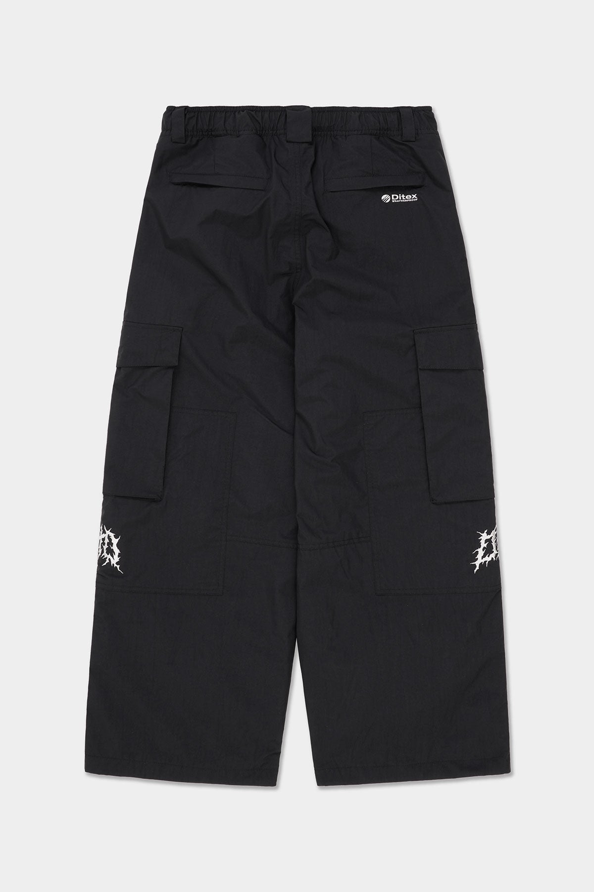 VERT VOLT CARGO BIG PANTS (WIDE FIT LV.1) BLACK