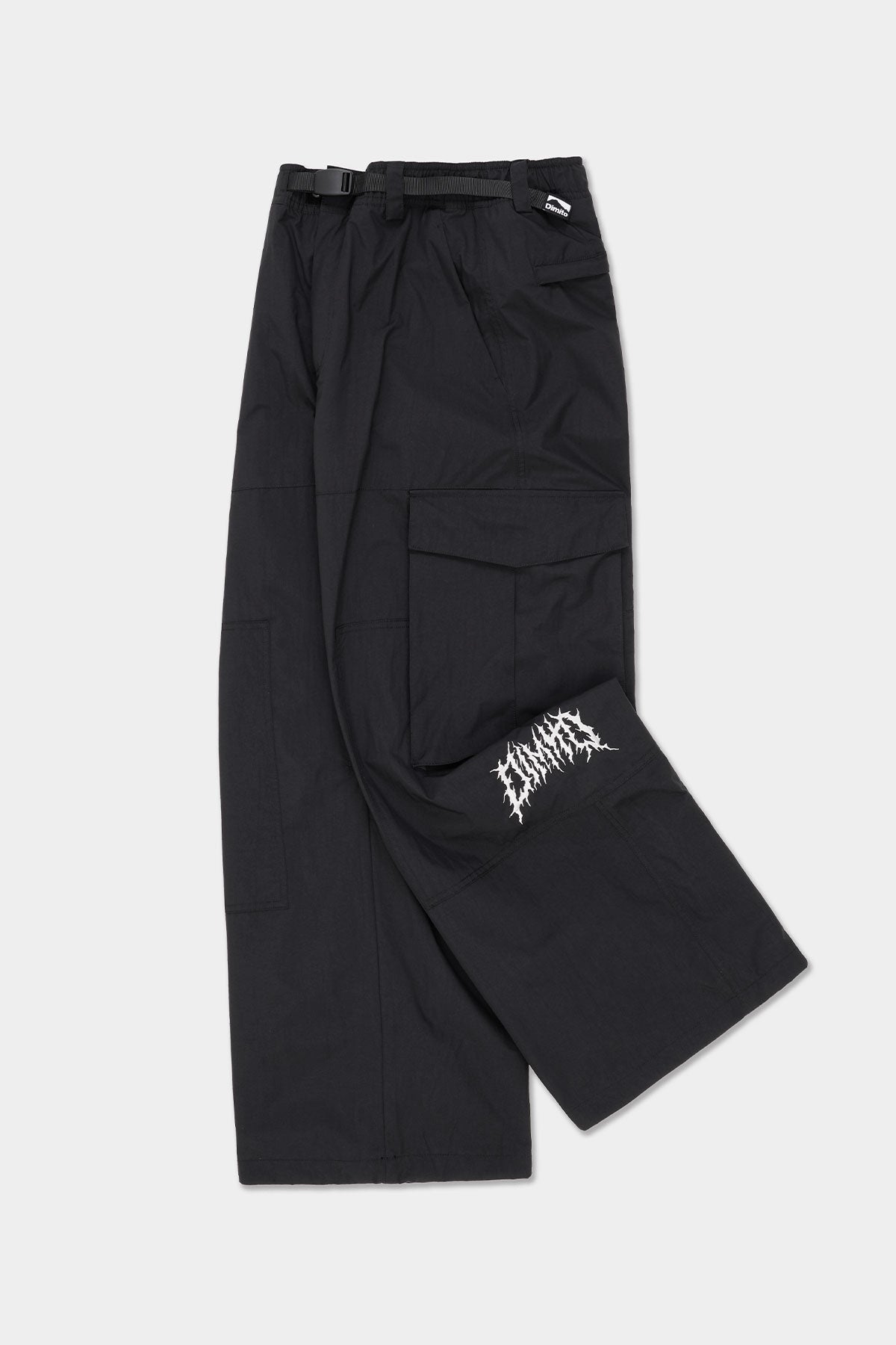 VERT VOLT CARGO BIG PANTS (WIDE FIT LV.1) BLACK