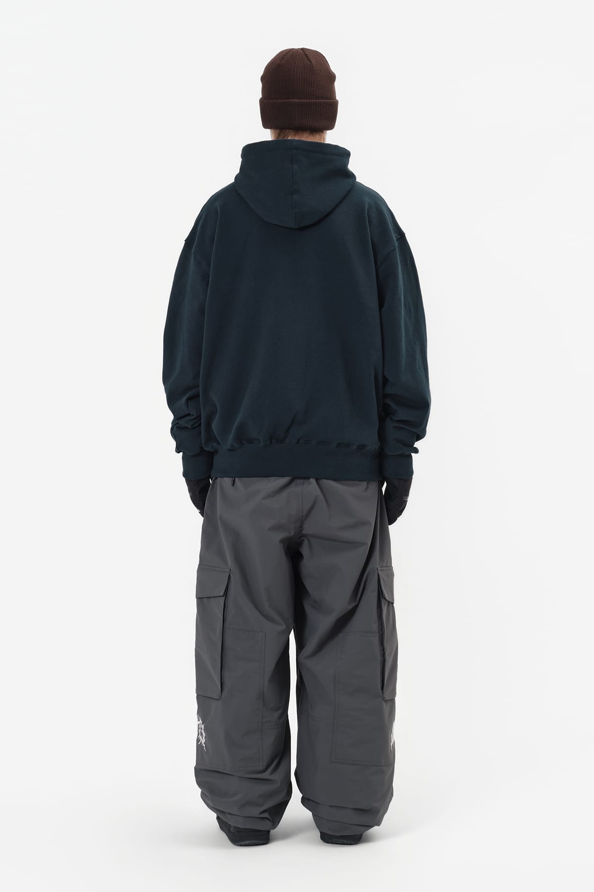 [INVITED] VOLT CARGO BIG PANTS (WIDE FIT LV.1) DARK SHADOW