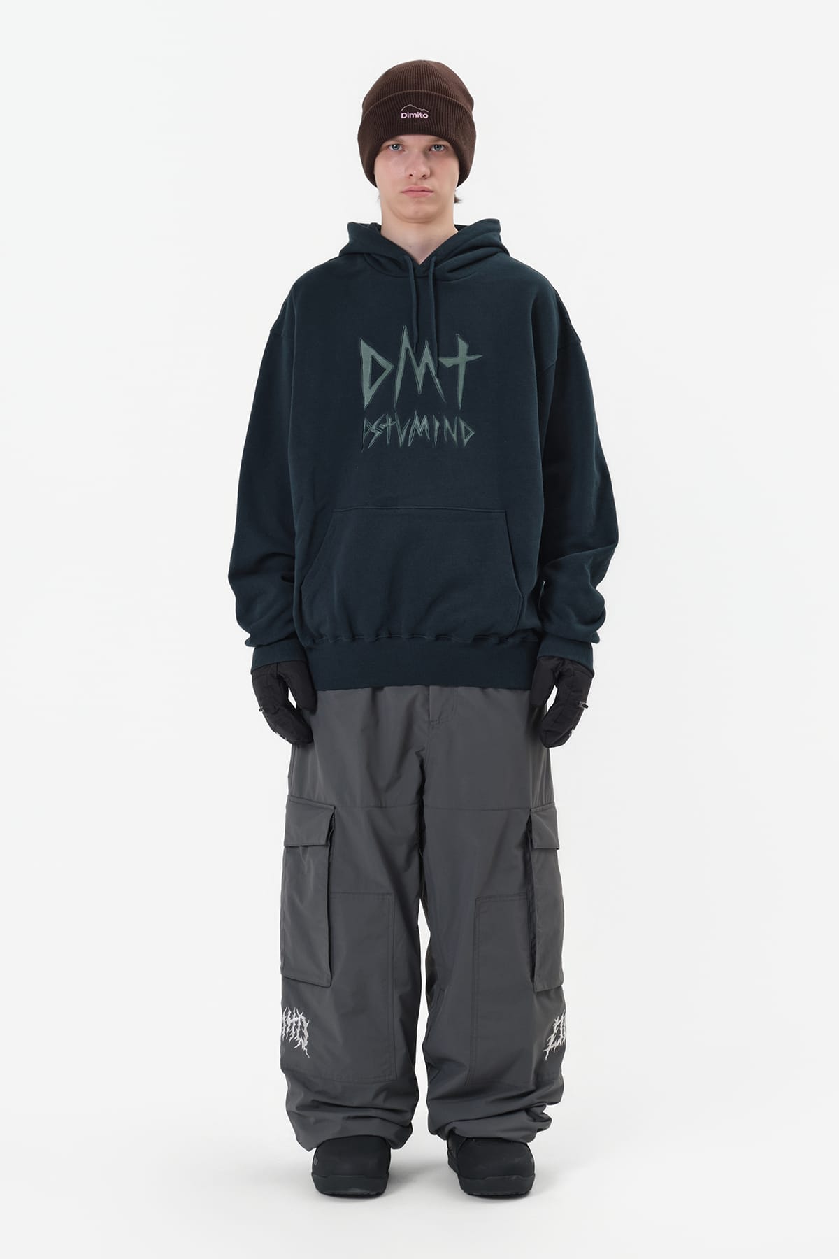 [PROMO] VOLT CARGO BIG PANTS (WIDE FIT LV.1) DARK SHADOW