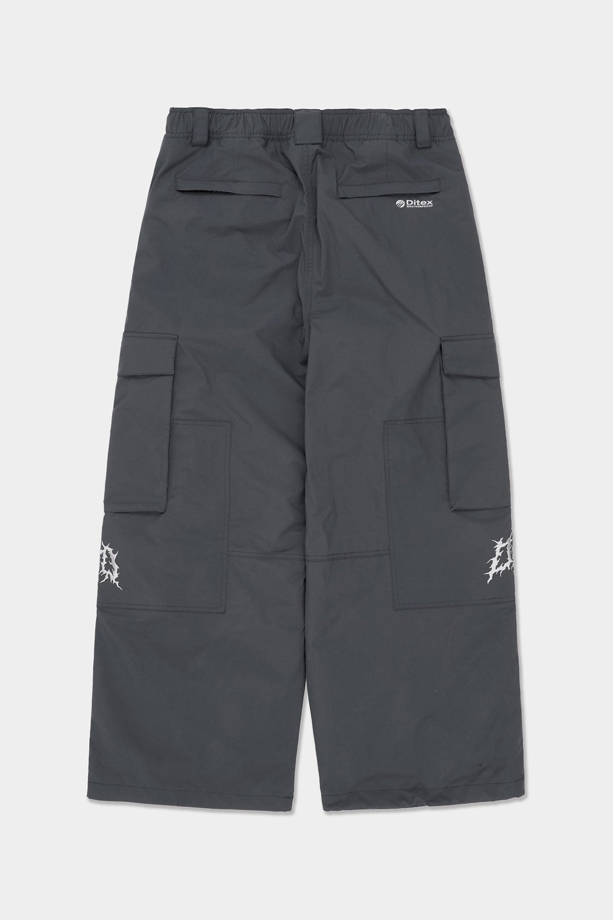 VERT VOLT CARGO BIG PANTS (WIDE FIT LV.1) DARK SHADOW