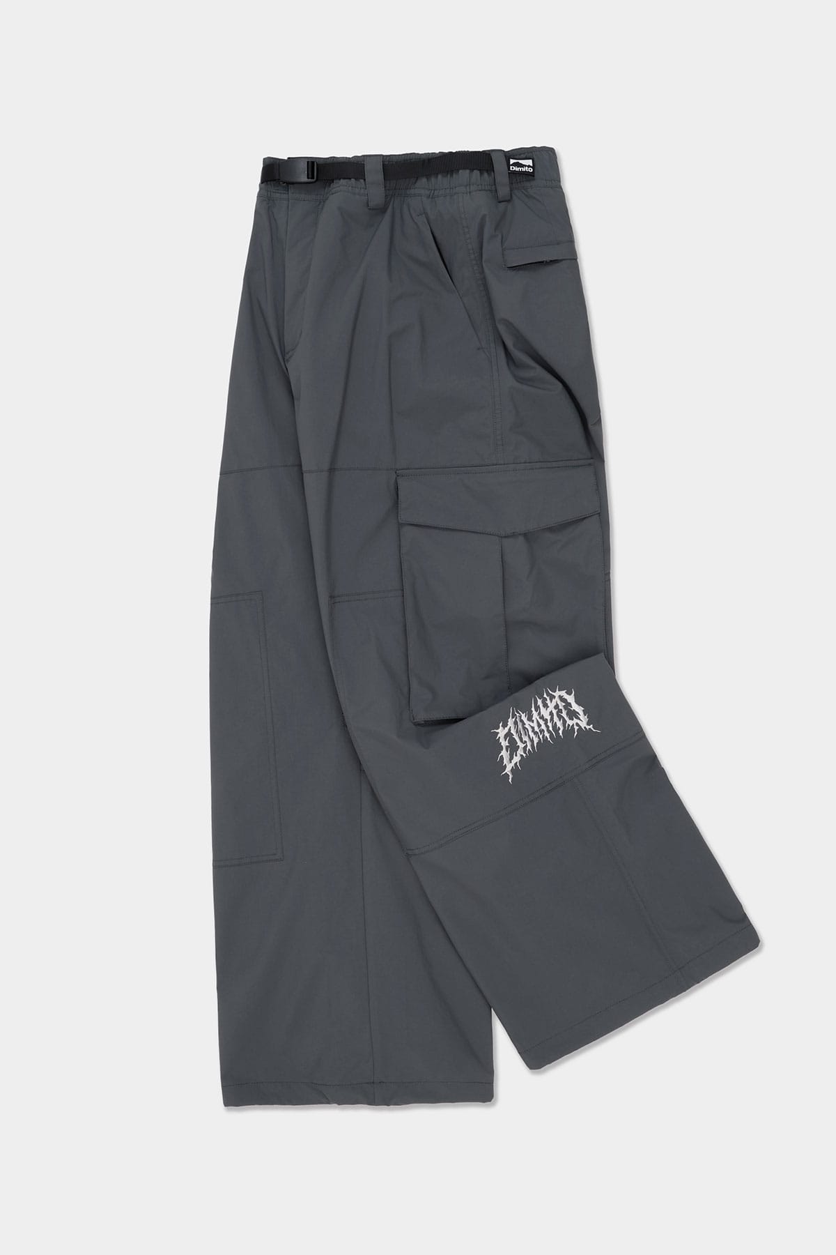 [INVITED] VOLT CARGO BIG PANTS (WIDE FIT LV.1) DARK SHADOW