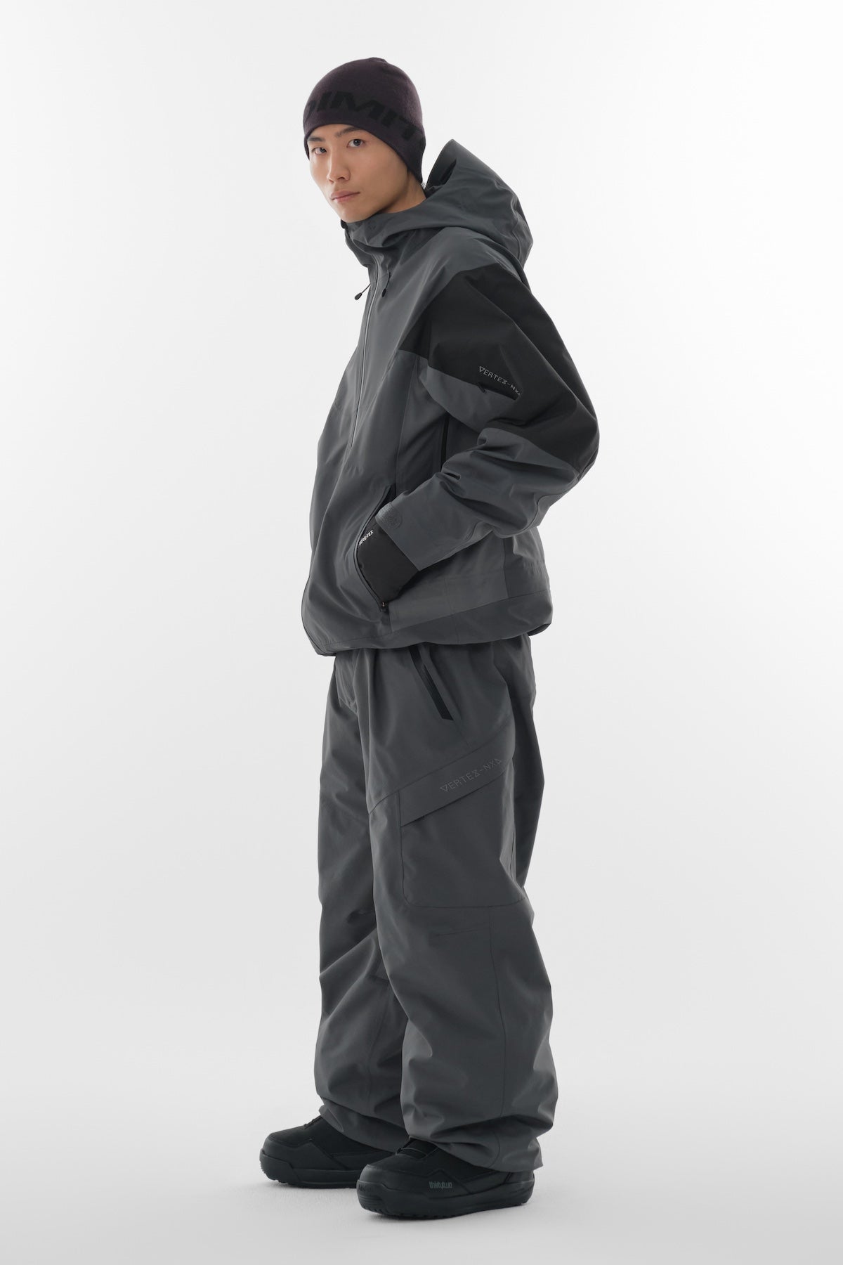 VERT VTX 3L BLOCK JACKET DARK SHADOW