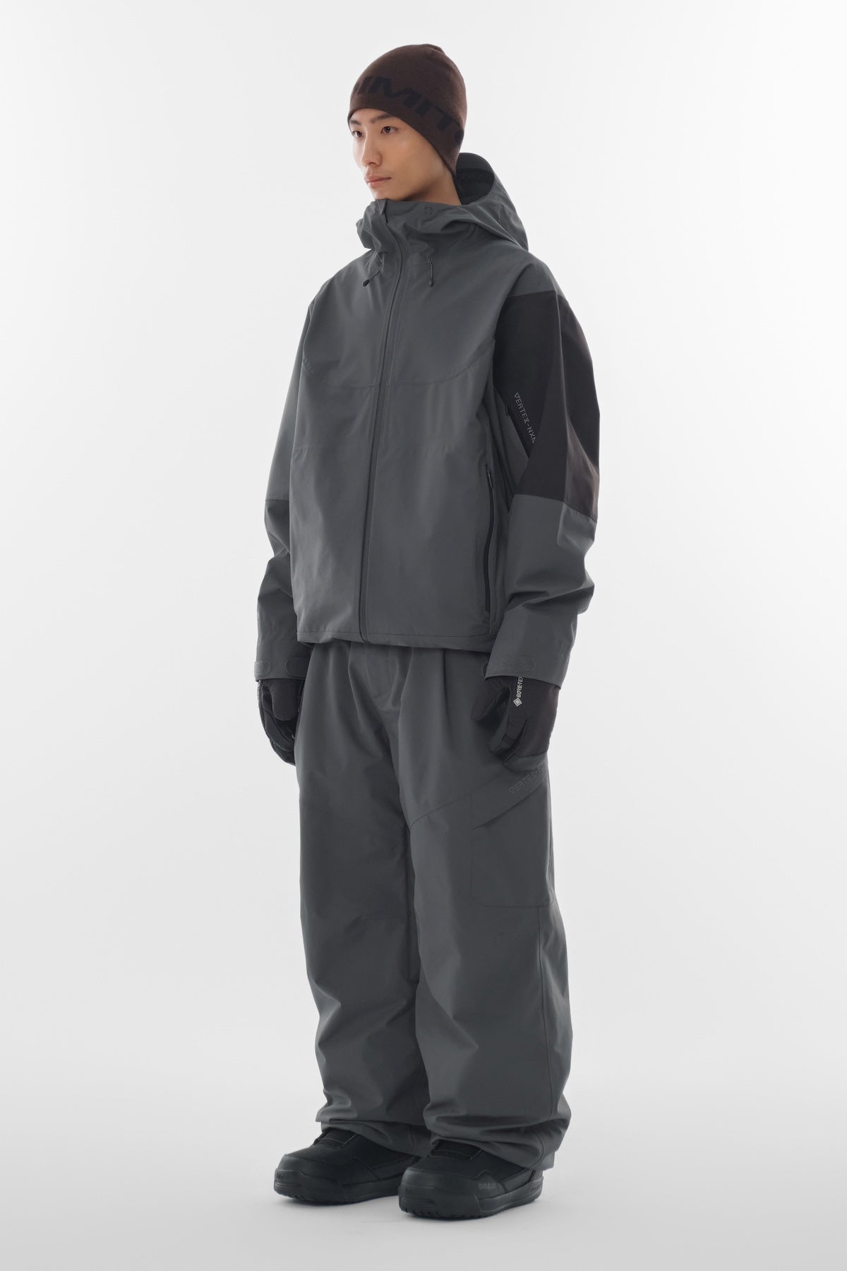 VERT VTX 3L BLOCK JACKET DARK SHADOW