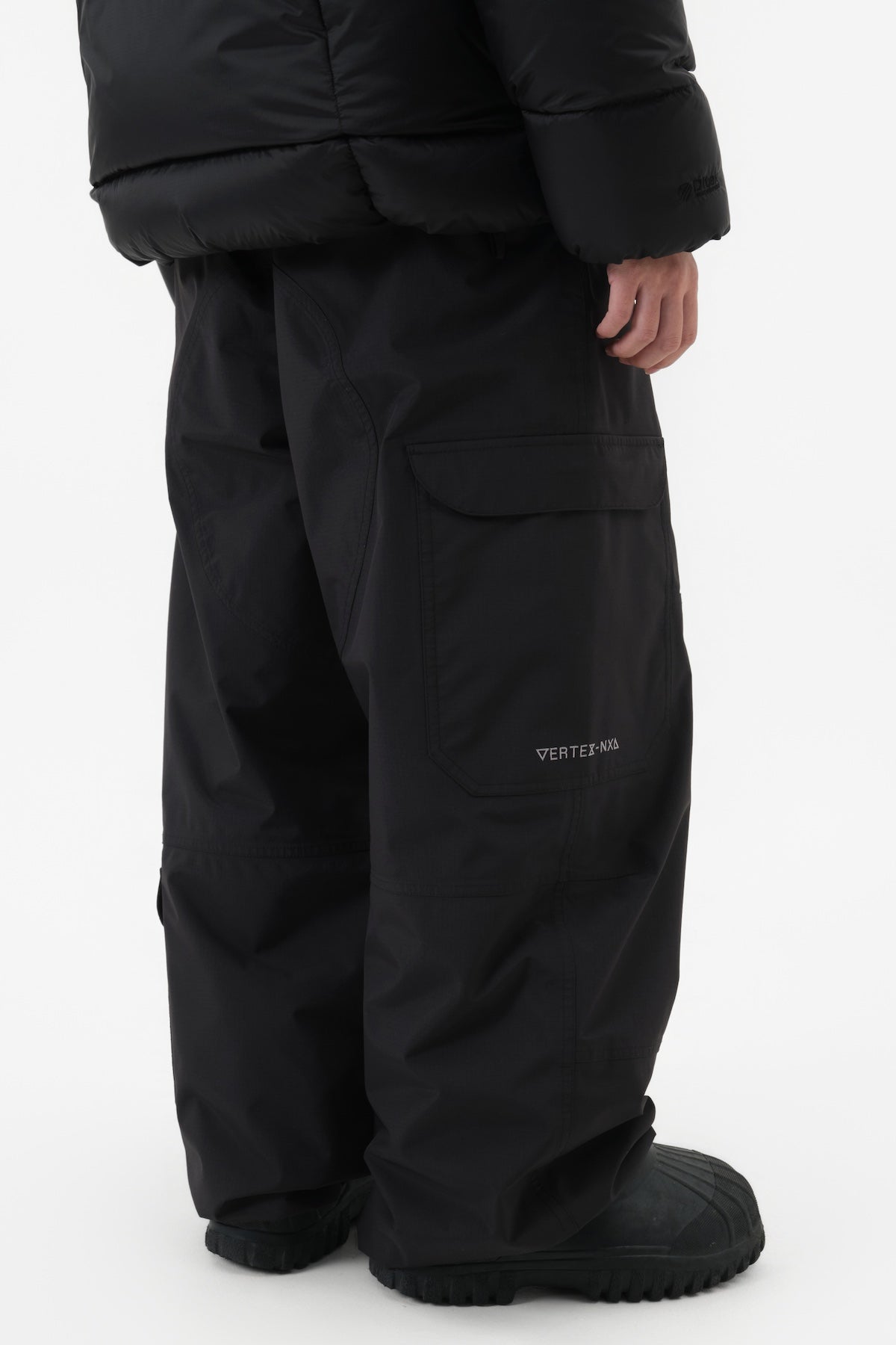 VERT VTX BANDED CARGO PANTS (WIDE FIT LV.1) BLACK