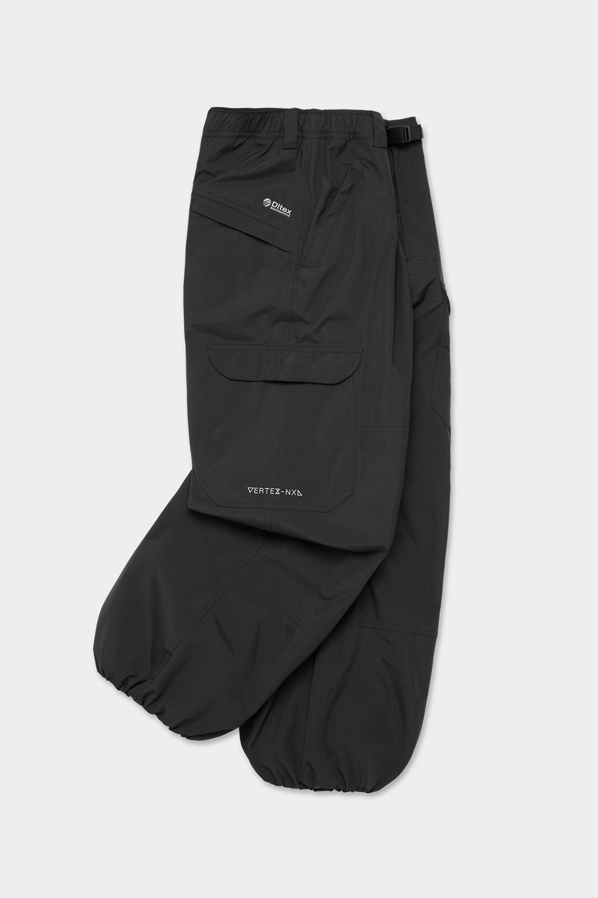 VERT VTX BANDED CARGO PANTS (WIDE FIT LV.1) BLACK