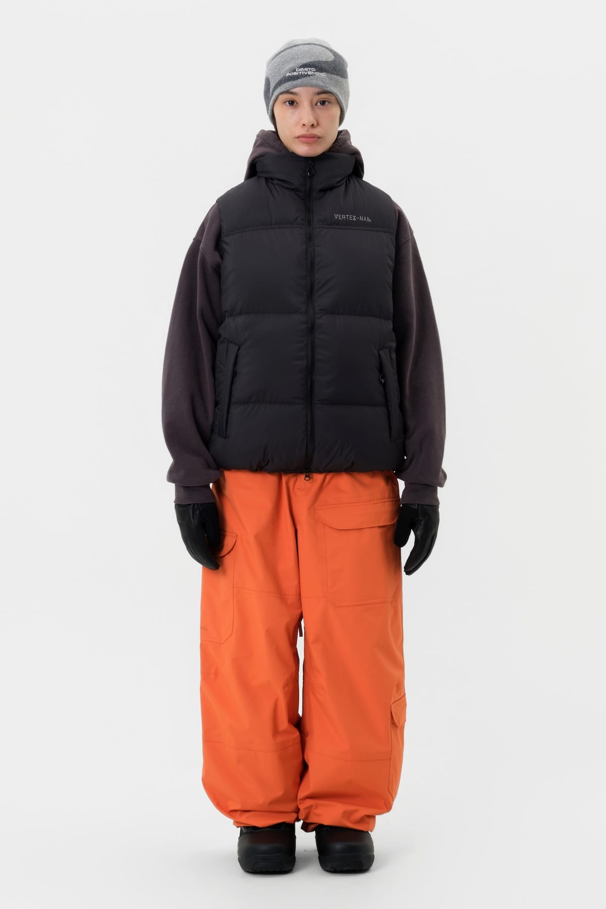 [INVITED] VTX BANDED CARGO PANTS (WIDE FIT LV.1) DEEP ORANGE