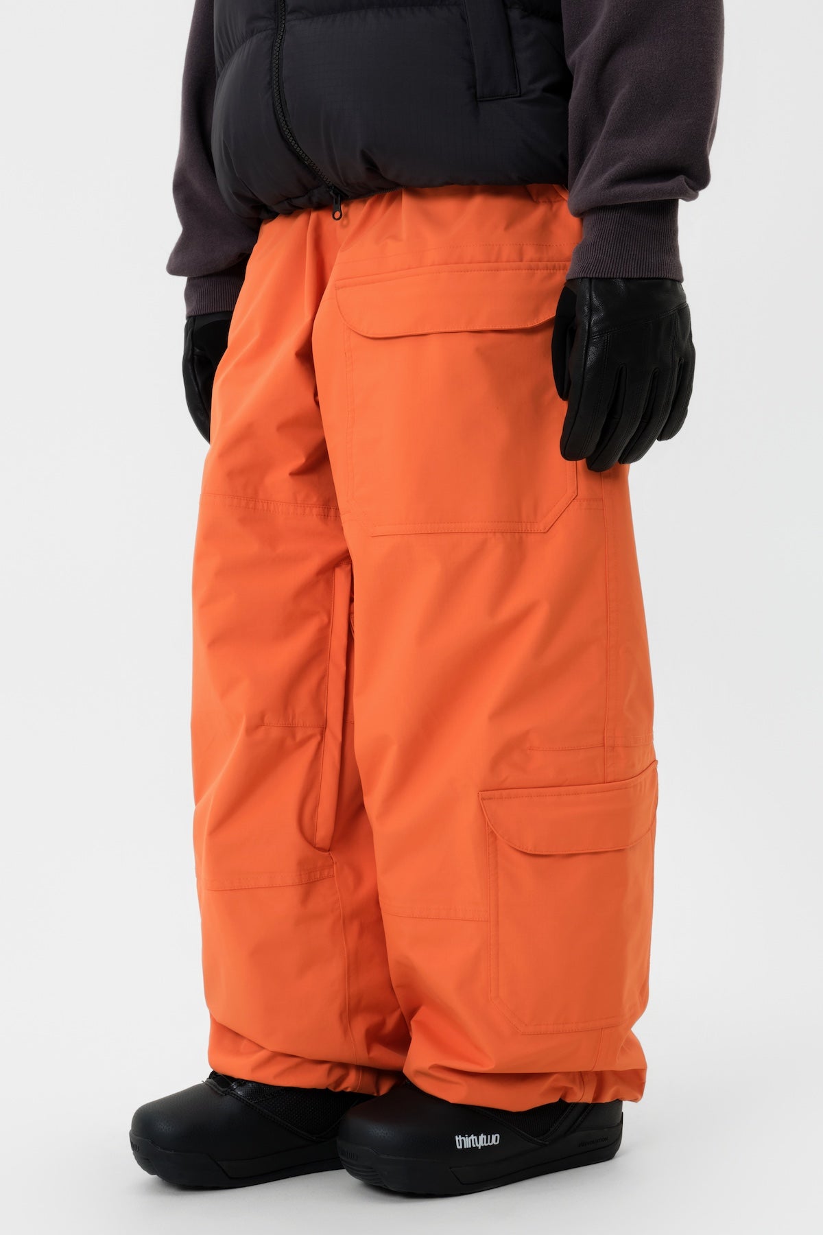 VERT VTX BANDED CARGO PANTS (WIDE FIT LV.1) DEEP ORANGE