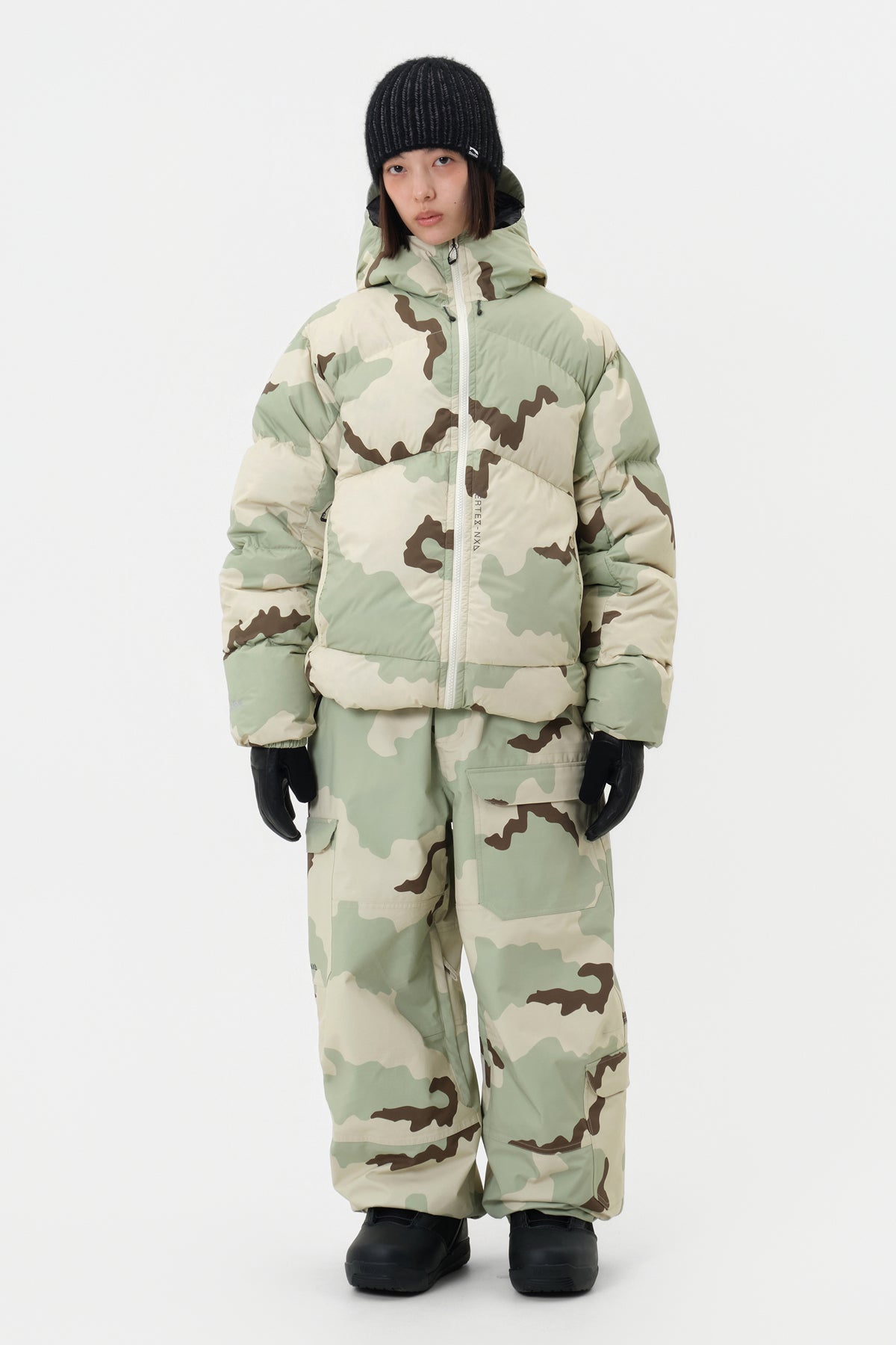 VERT VTX BANDED CARGO PANTS (WIDE FIT LV.1) DESERT CAMO