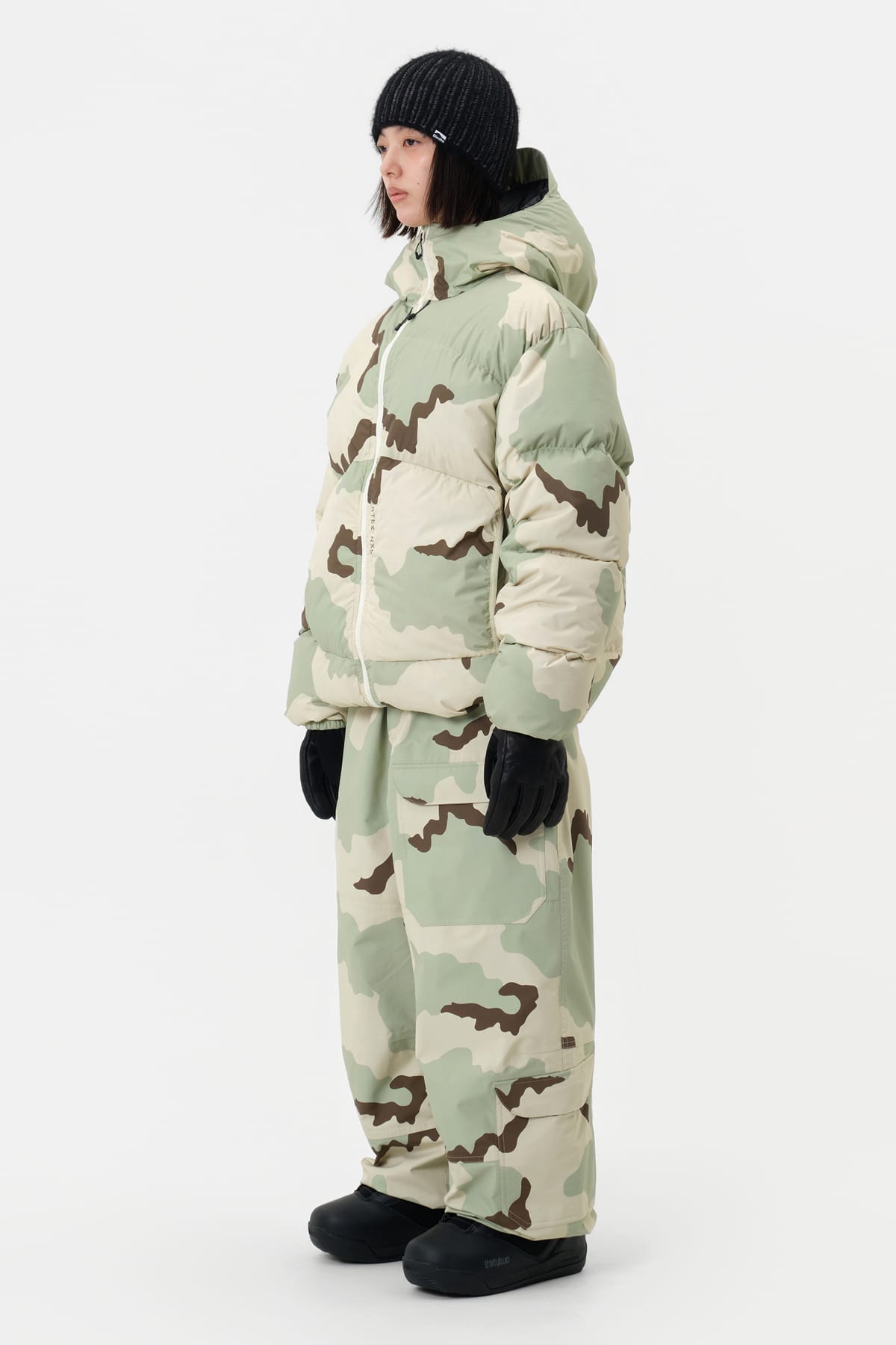[INVITED] VTX BANDED CARGO PANTS (WIDE FIT LV.1) DESERT CAMO