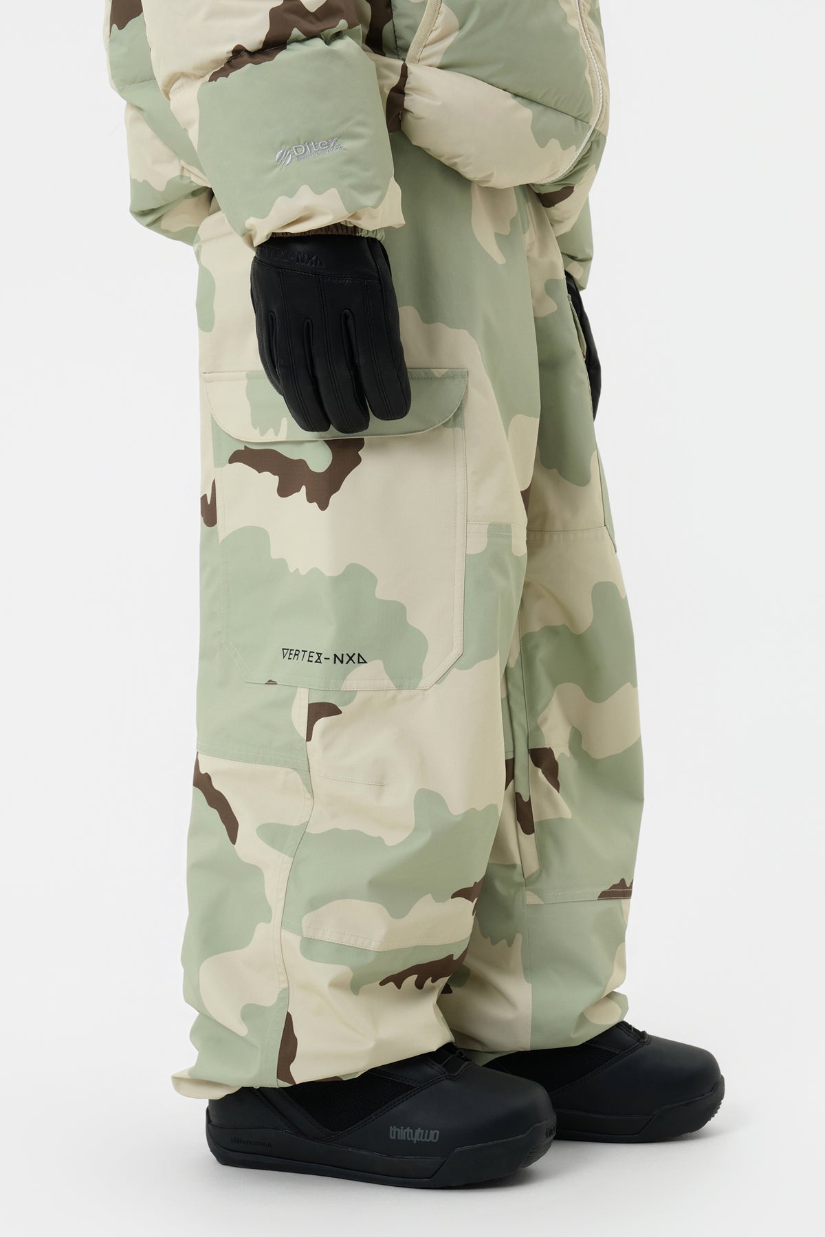 VERT VTX BANDED CARGO PANTS (WIDE FIT LV.1) DESERT CAMO