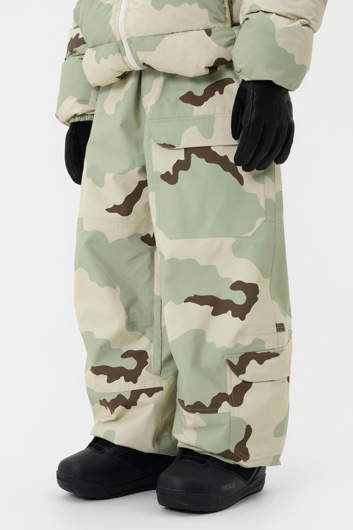 [INVITED] VTX BANDED CARGO PANTS (WIDE FIT LV.1) DESERT CAMO