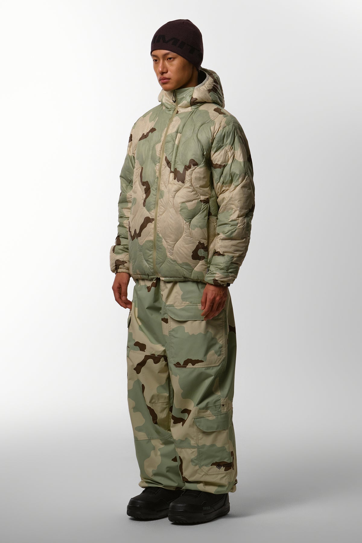 [INVITED] VTX BANDED CARGO PANTS (WIDE FIT LV.1) DESERT CAMO