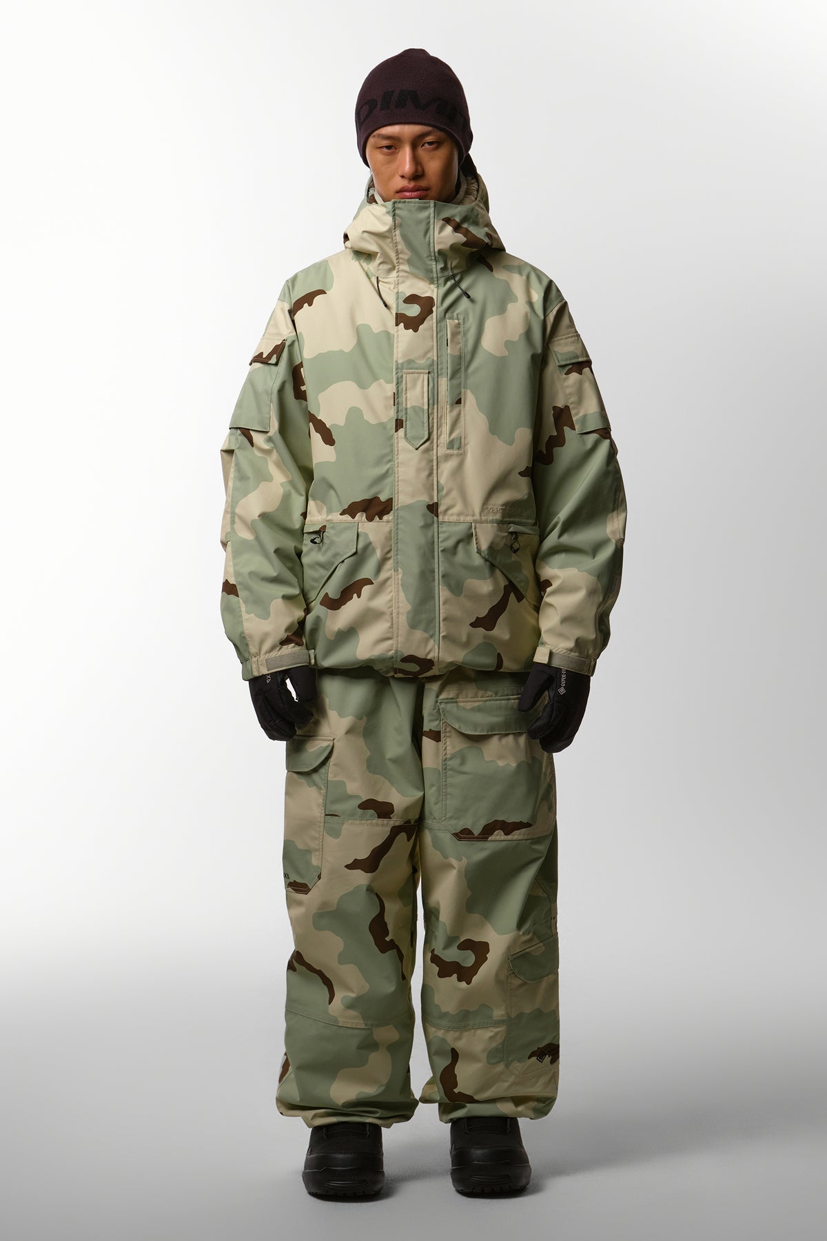 VERT VTX BANDED CARGO PANTS (WIDE FIT LV.1) DESERT CAMO