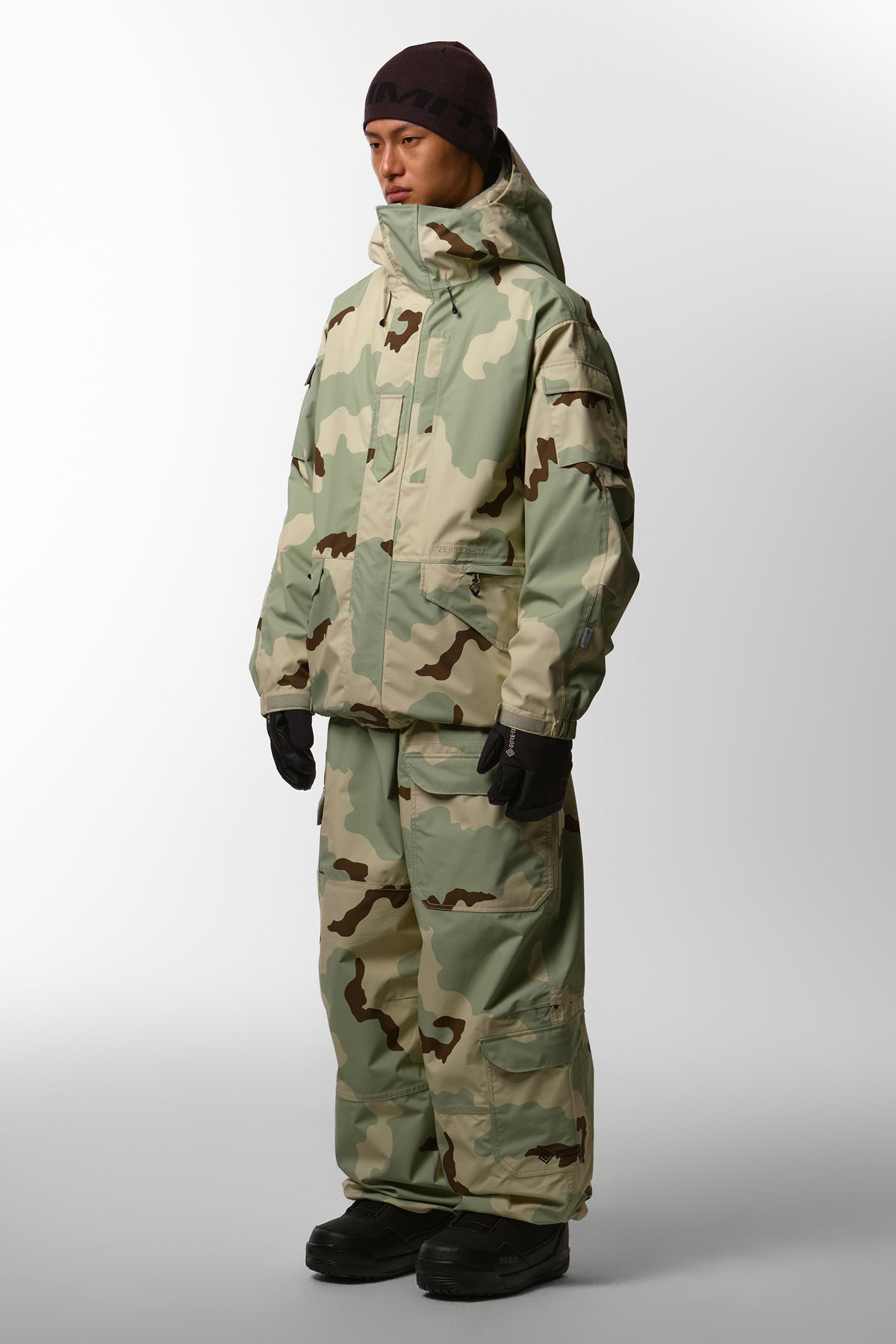 VERT VTX BANDED CARGO PANTS (WIDE FIT LV.1) DESERT CAMO