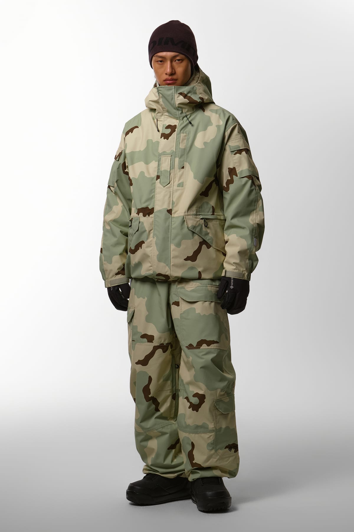 [INVITED] VTX BANDED CARGO PANTS (WIDE FIT LV.1) DESERT CAMO