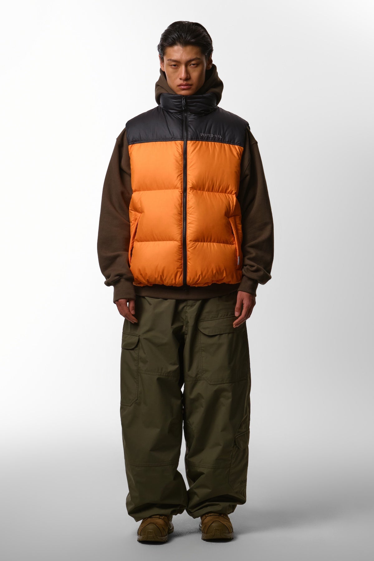 VERT VTX BANDED CARGO PANTS (WIDE FIT LV.1) OLIVE