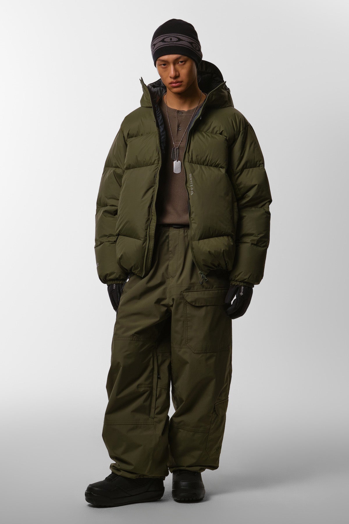 VERT VTX BANDED CARGO PANTS (WIDE FIT LV.1) OLIVE