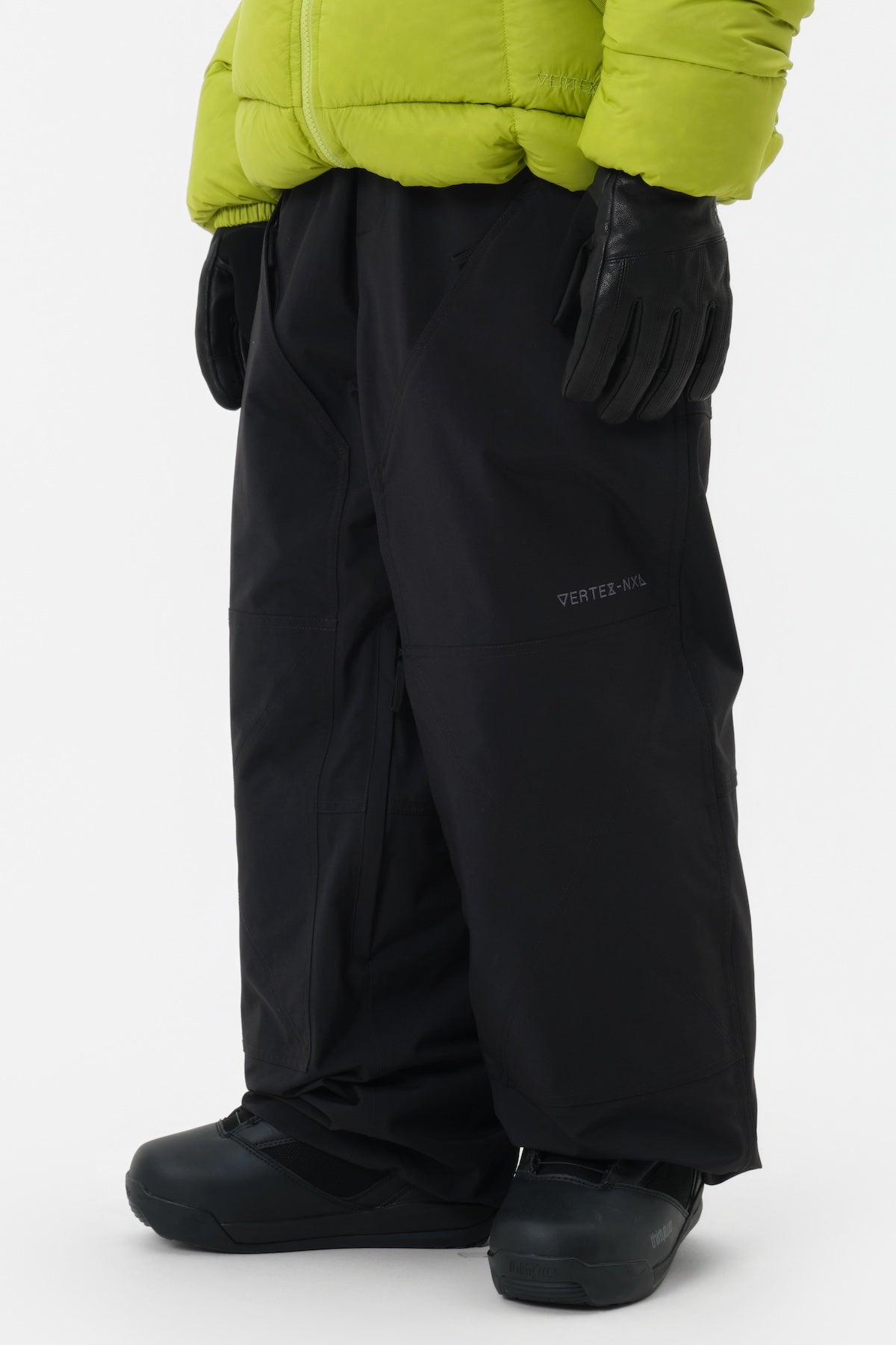 VERT VTX BANDED DOUBLE KNEE PANTS (WIDE FIT LV.1) BLACK