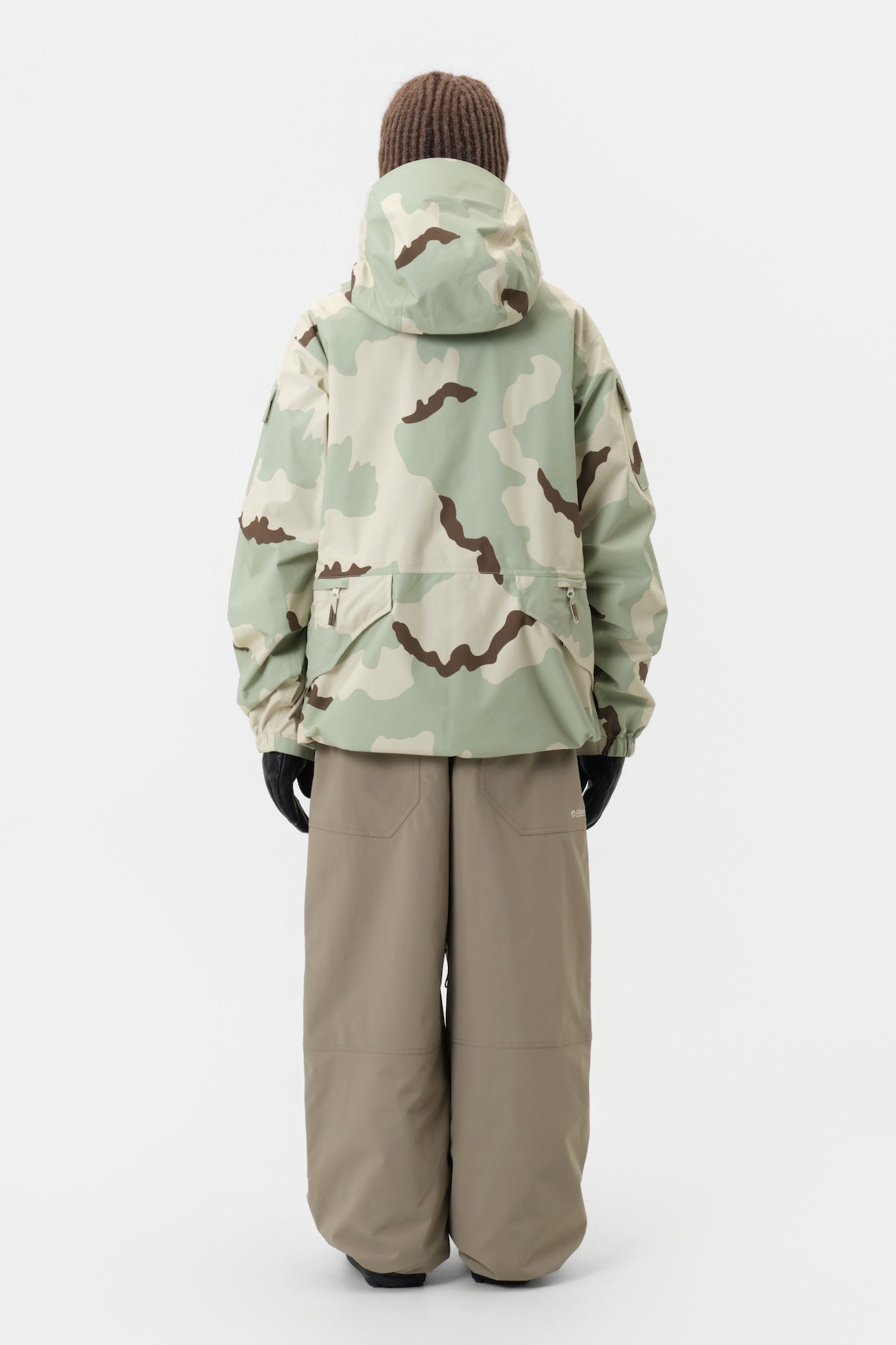 VERT VTX BANDED DOUBLE KNEE PANTS (WIDE FIT LV.1) DEEP BEIGE