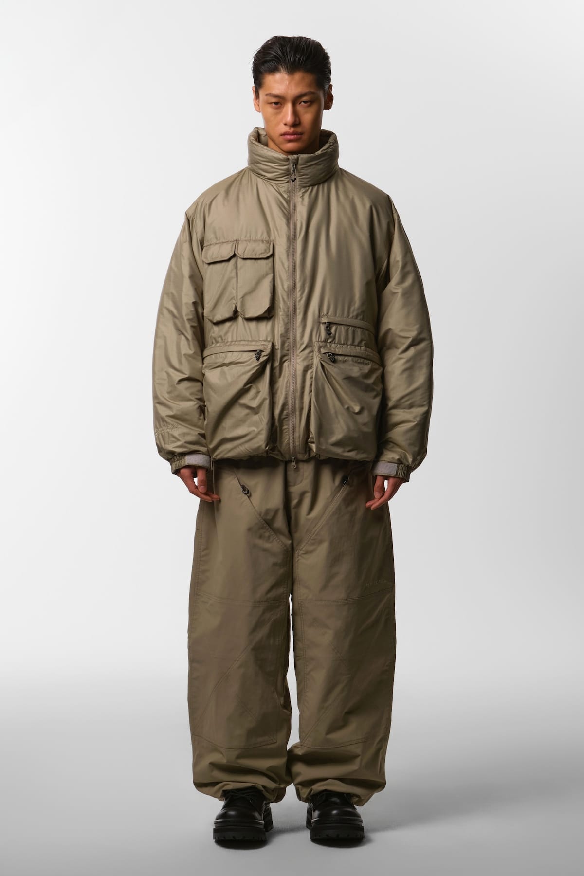 [PROMO] VTX BANDED DOUBLE KNEE PANTS (WIDE FIT LV.1) DEEP BEIGE