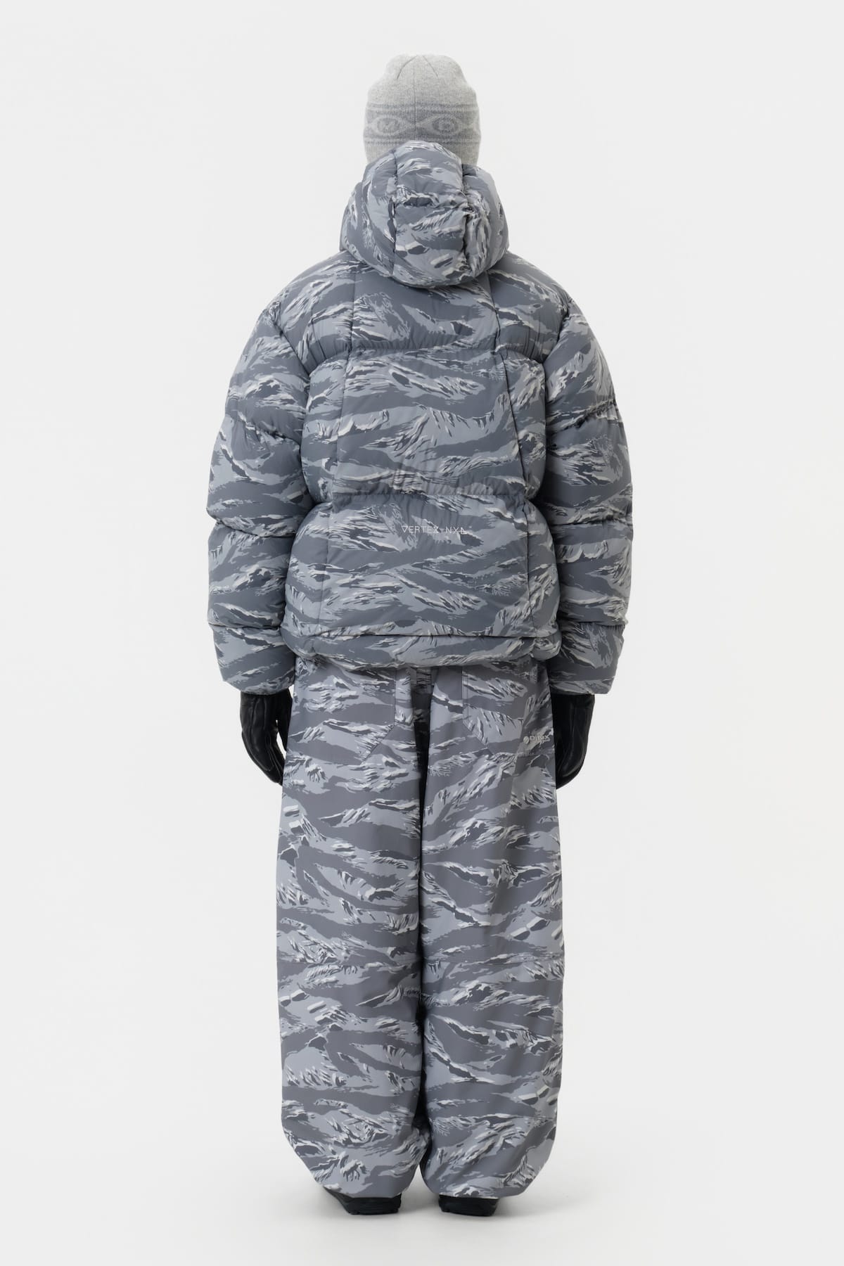 [INVITED] VTX BANDED DOUBLE KNEE PANTS (WIDE FIT LV.1) TIGER GREY CAMO