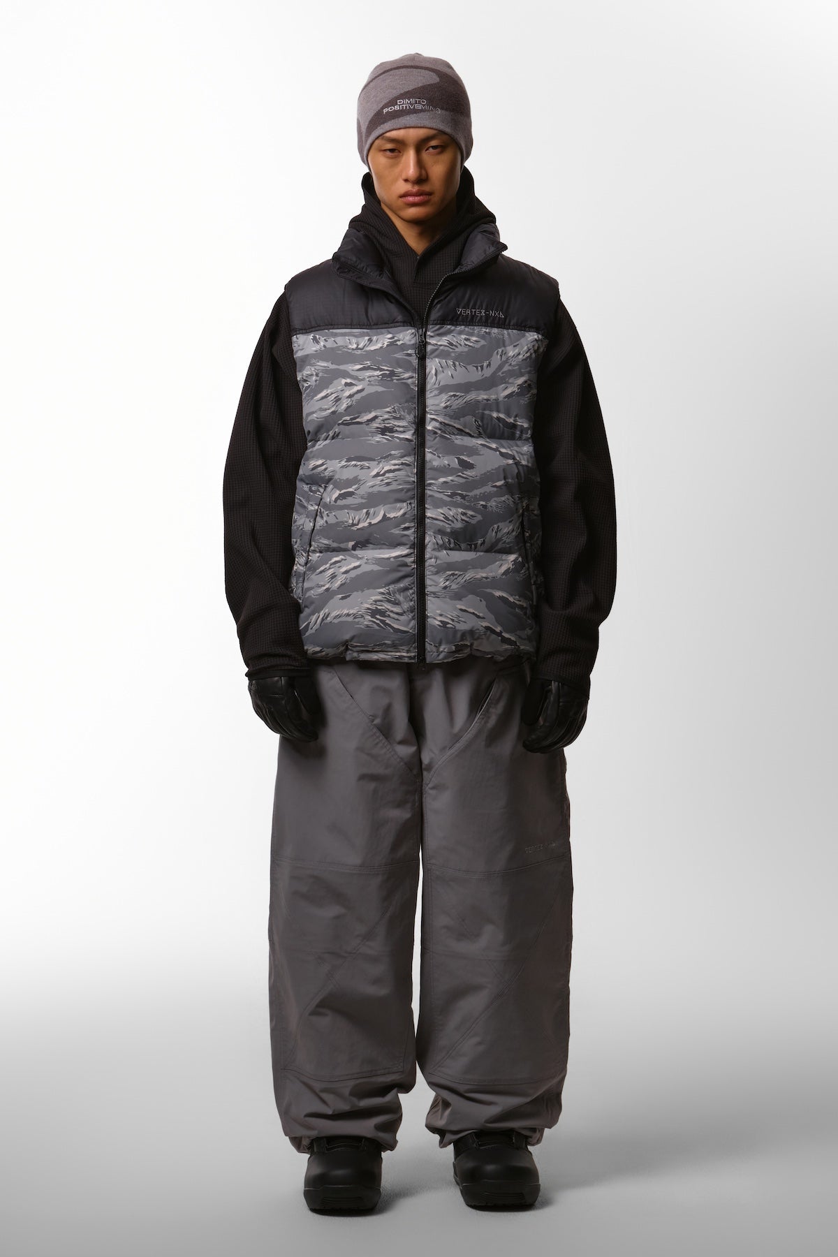 [INVITED] VTX BANDED DOUBLE KNEE PANTS (WIDE FIT LV.1) WILD DOVE