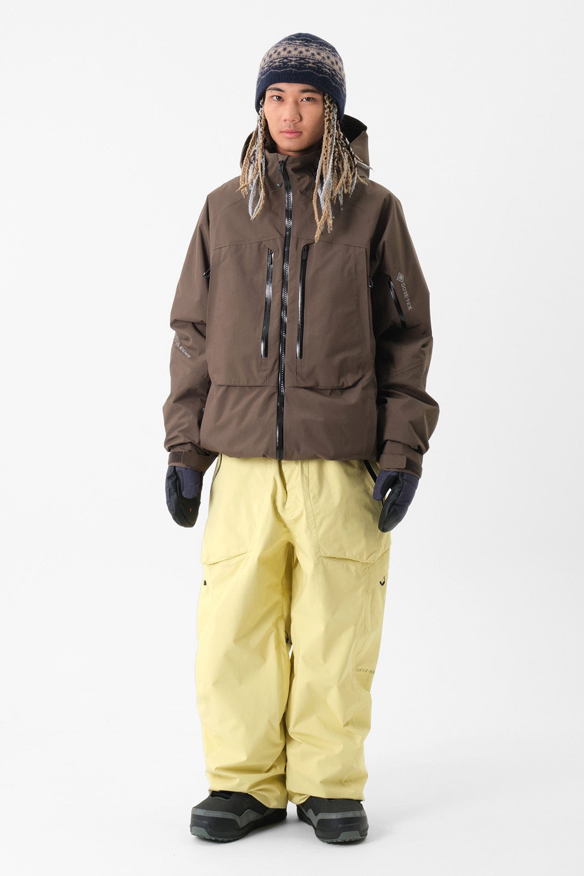 [INVITED] VTX BASIS 2L PANTS CREAM YELLOW (Wide fit)