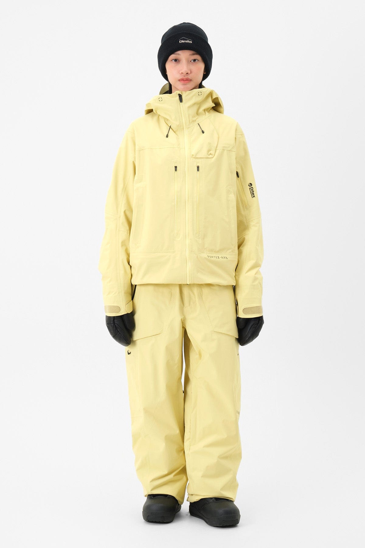[INVITED] VTX BASIS 2L PANTS CREAM YELLOW (Wide fit)