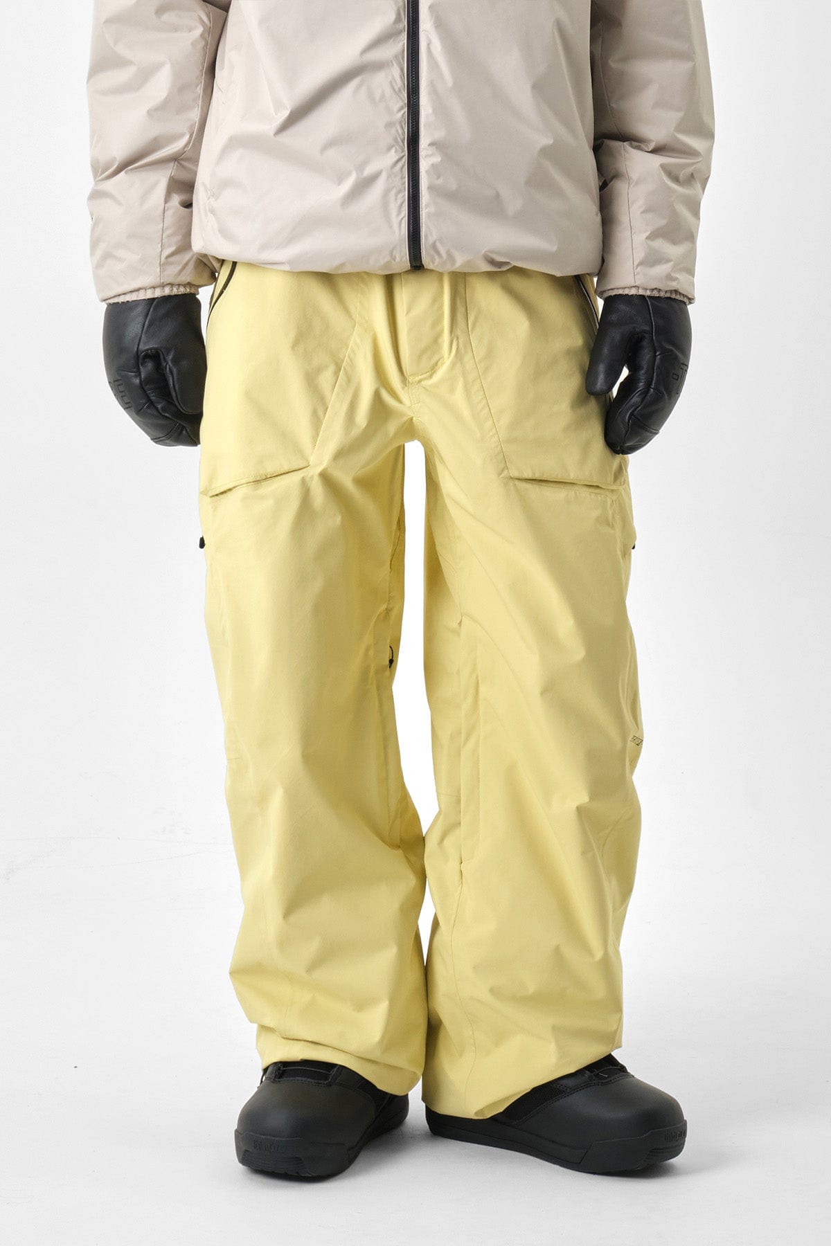 [INVITED] VTX BASIS 2L PANTS CREAM YELLOW (Wide fit)