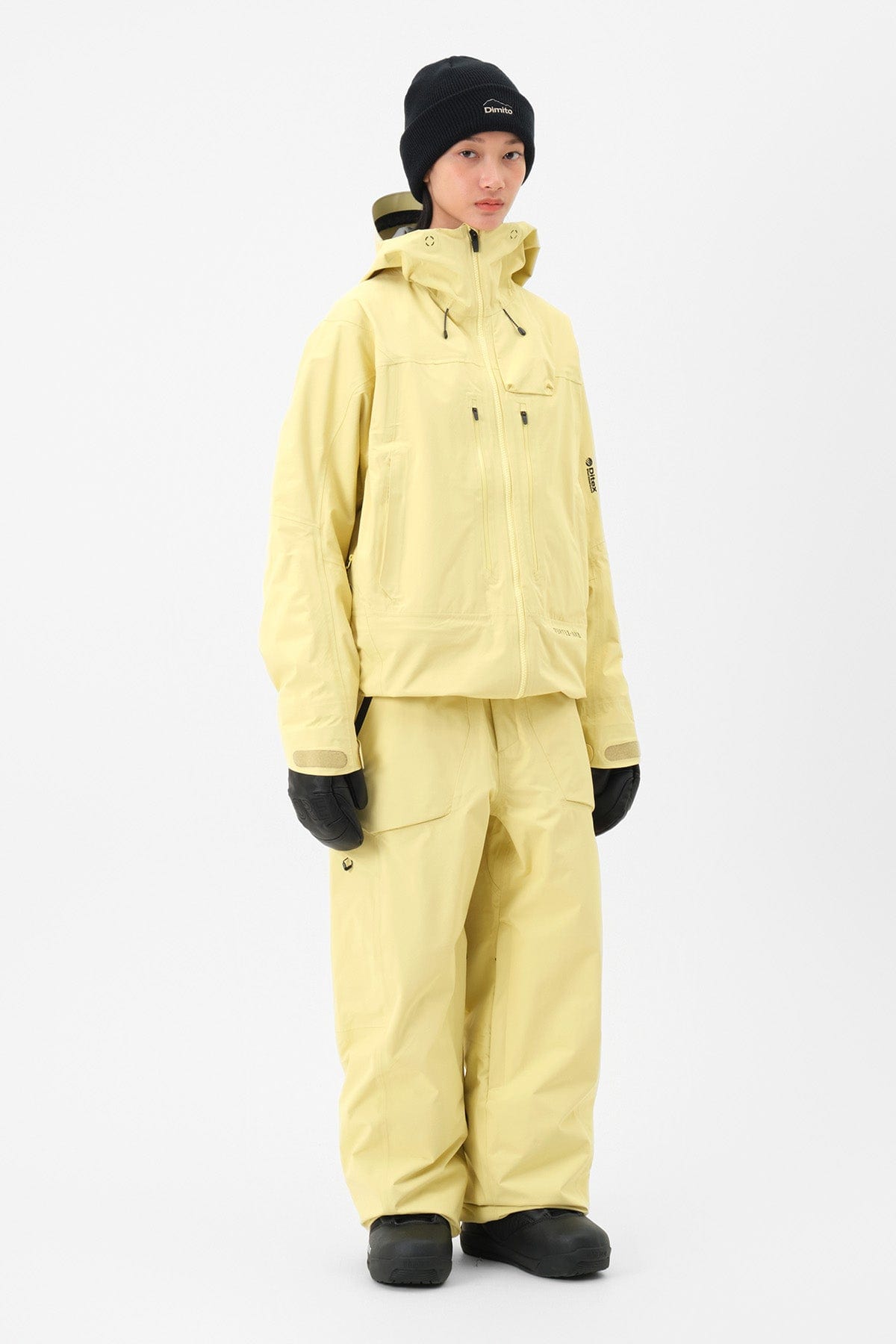 [INVITED] VTX BASIS 2L PANTS CREAM YELLOW (Wide fit)
