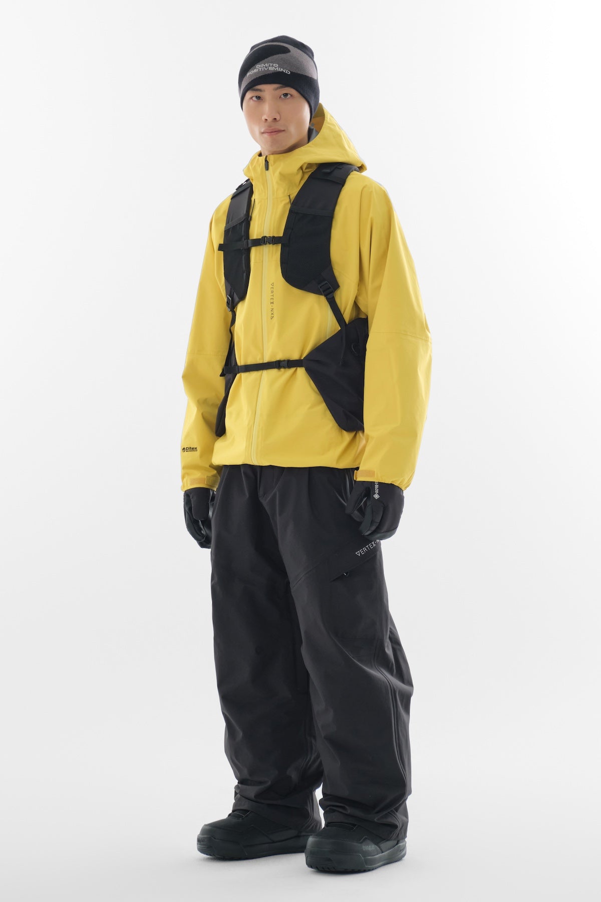 VERT VTX BASIS CARGO 2L PANTS (RELAXED FIT) BLACK