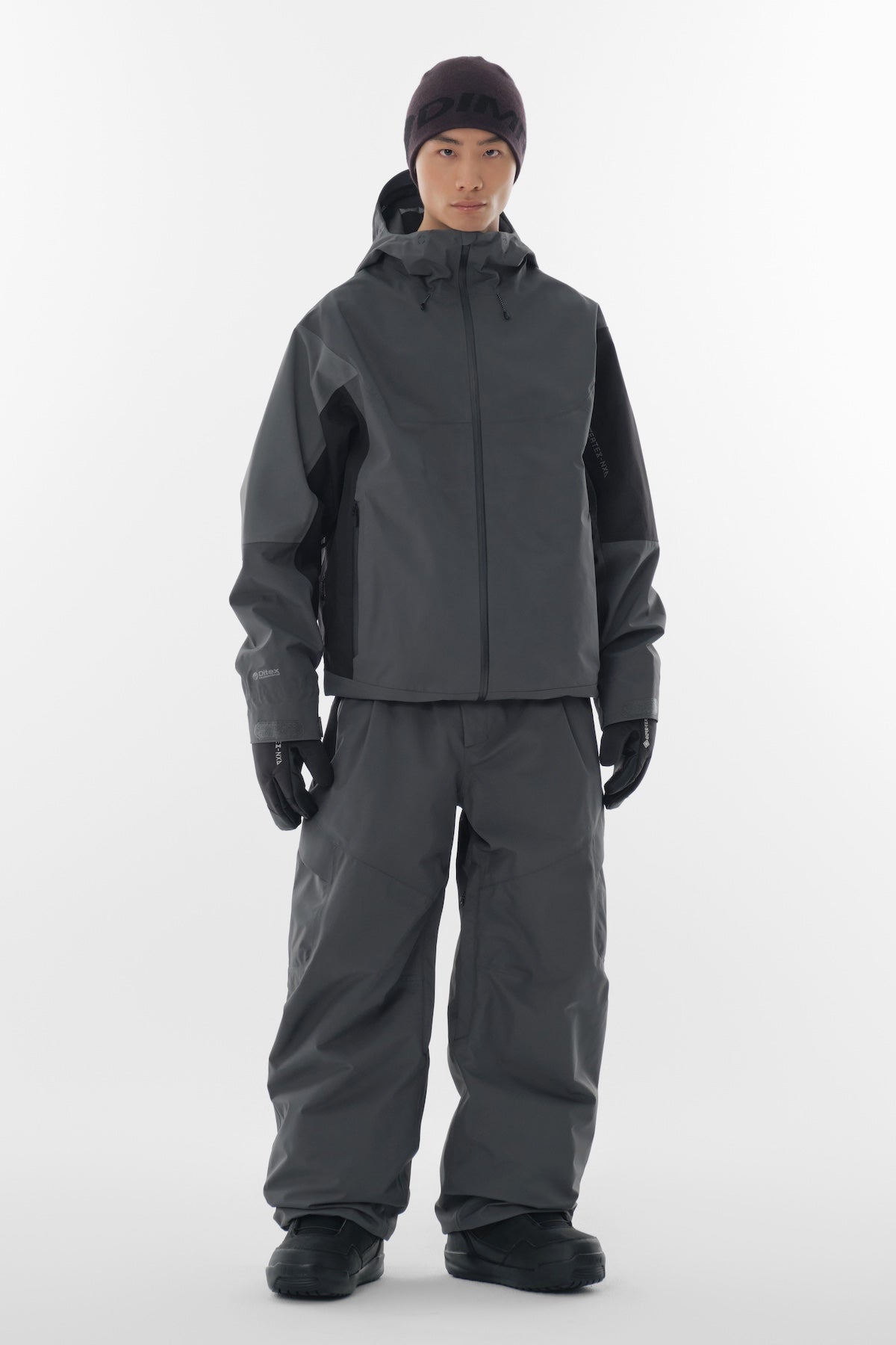 VERT VTX BASIS CARGO 2L PANTS (RELAXED FIT) DARK SHADOW