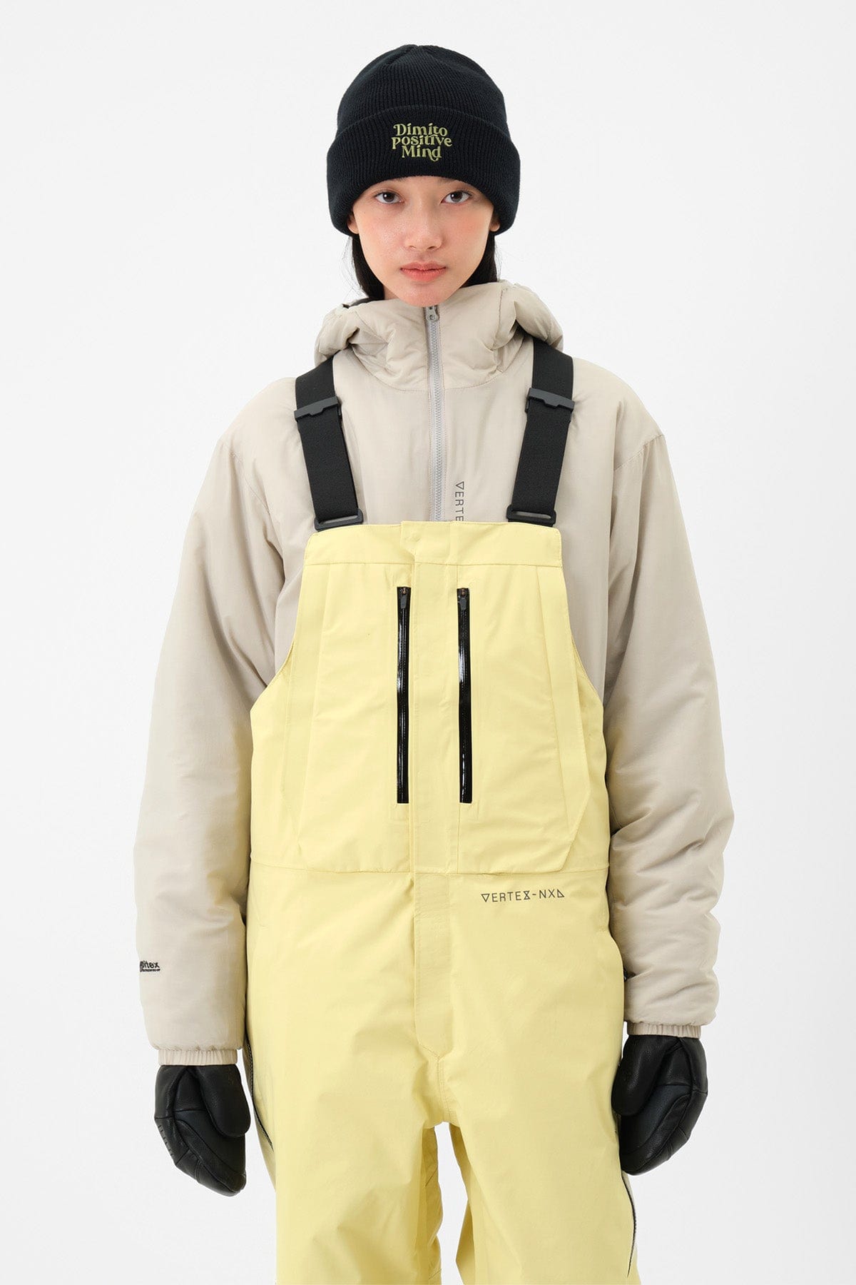 [INVITED] VTX BIB 2L PANTS CREAM YELLOW (Standard fit)