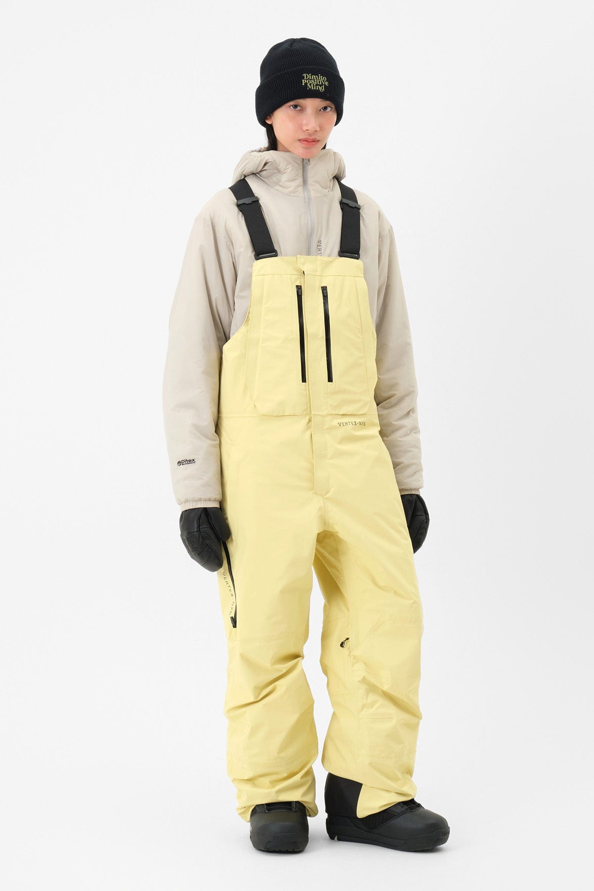 [INVITED] VTX BIB 2L PANTS CREAM YELLOW (Standard fit)
