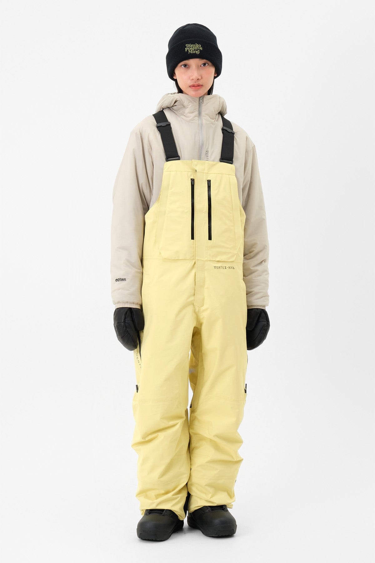 [INVITED] VTX BIB 2L PANTS CREAM YELLOW (Standard fit)