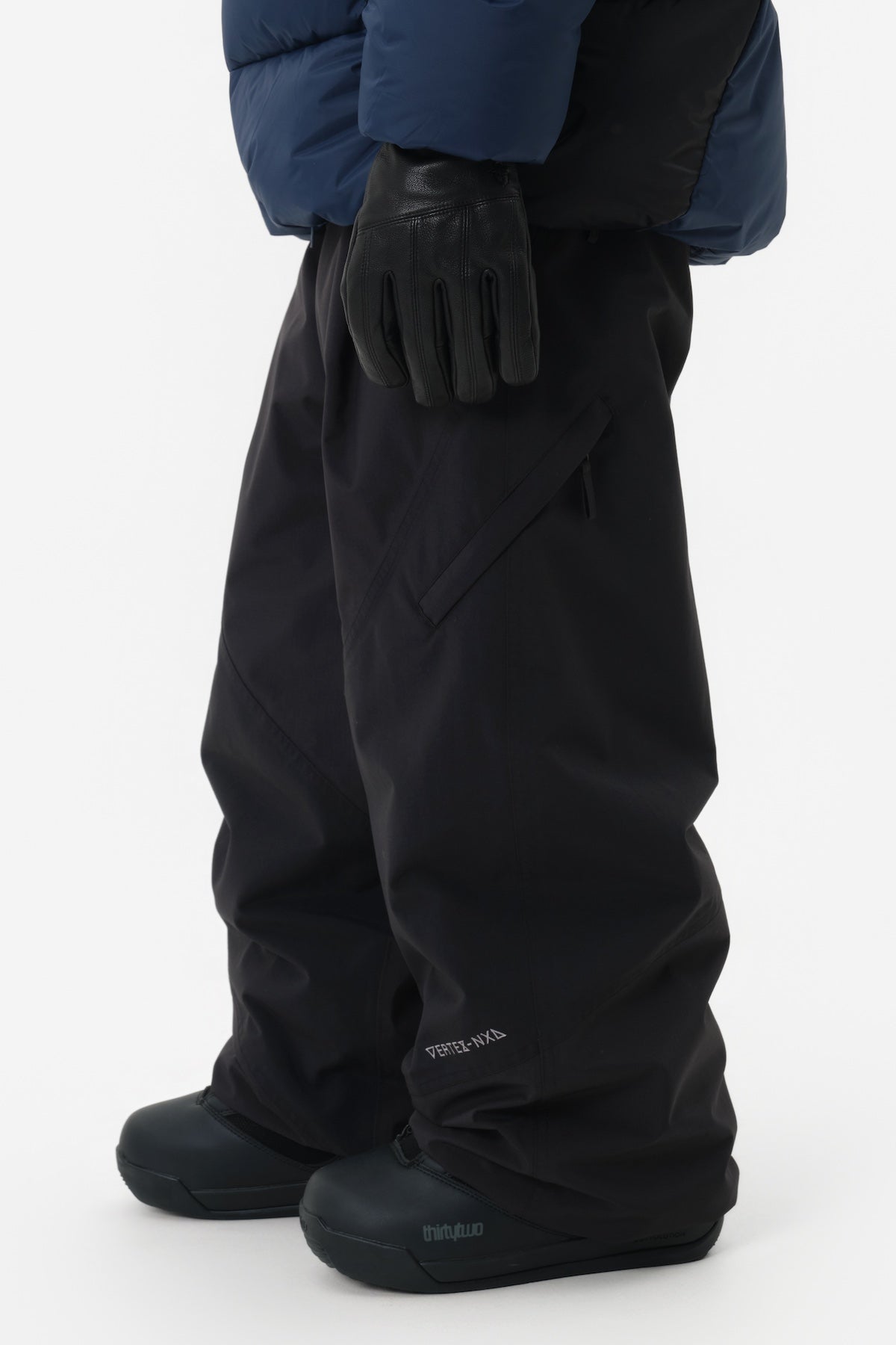 VERT VTX COMFY PANTS (WIDE FIT LV.1) BLACK