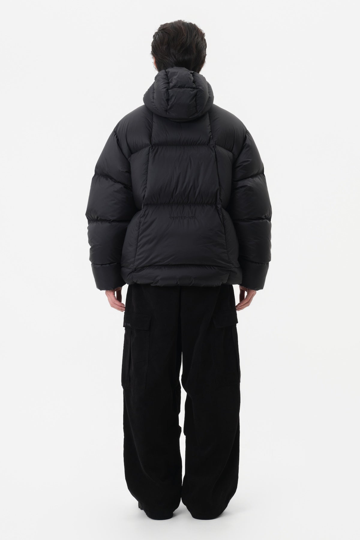 VERT VTX CORDUROY CARGO PANTS (RELAXED FIT) BLACK