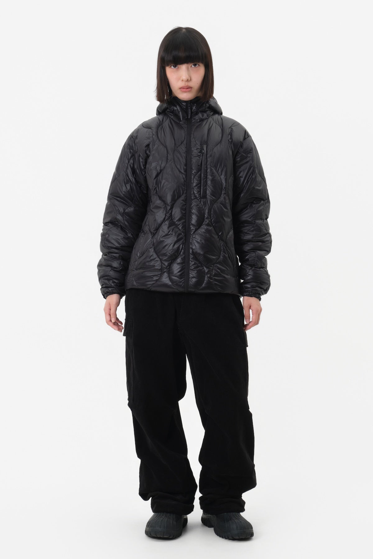 [PROMO] VTX CORDUROY CARGO PANTS (RELAXED FIT) BLACK
